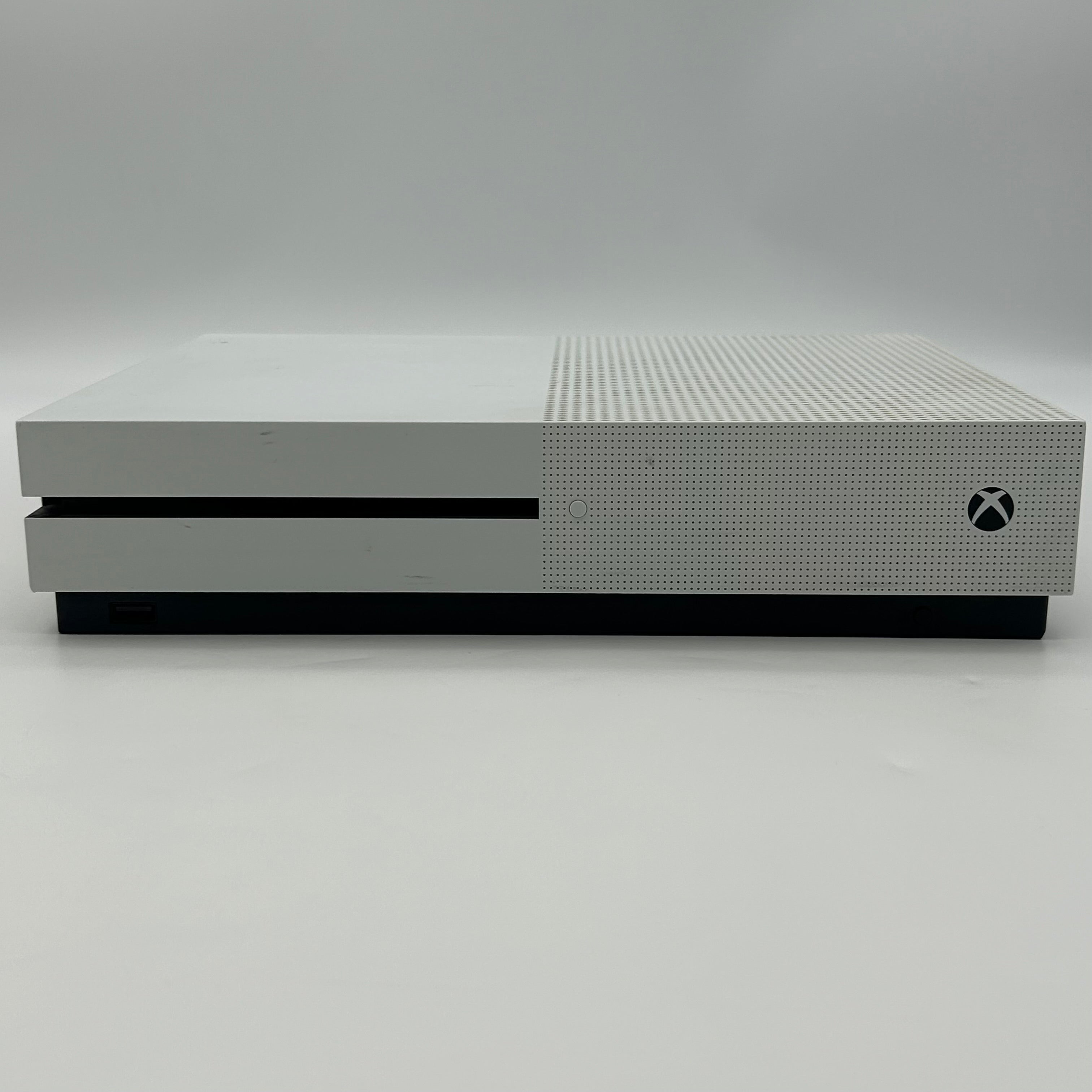 Microsoft Xbox One S Console 500GB w/ Controller Cables & 2 Games - Tested