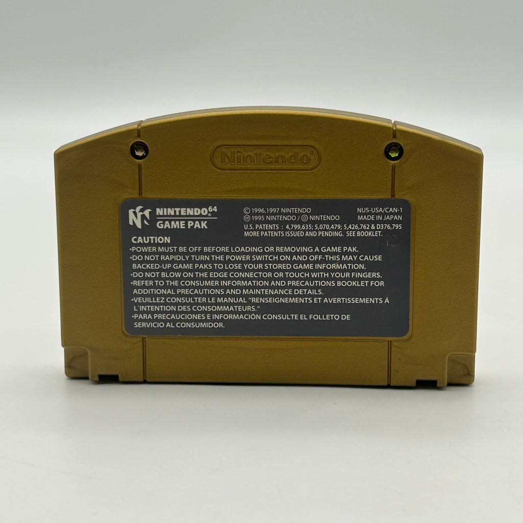 Nintendo The Legend of Zelda: Majora's Mask (Nintendo 64) Gold Cart *tested&work