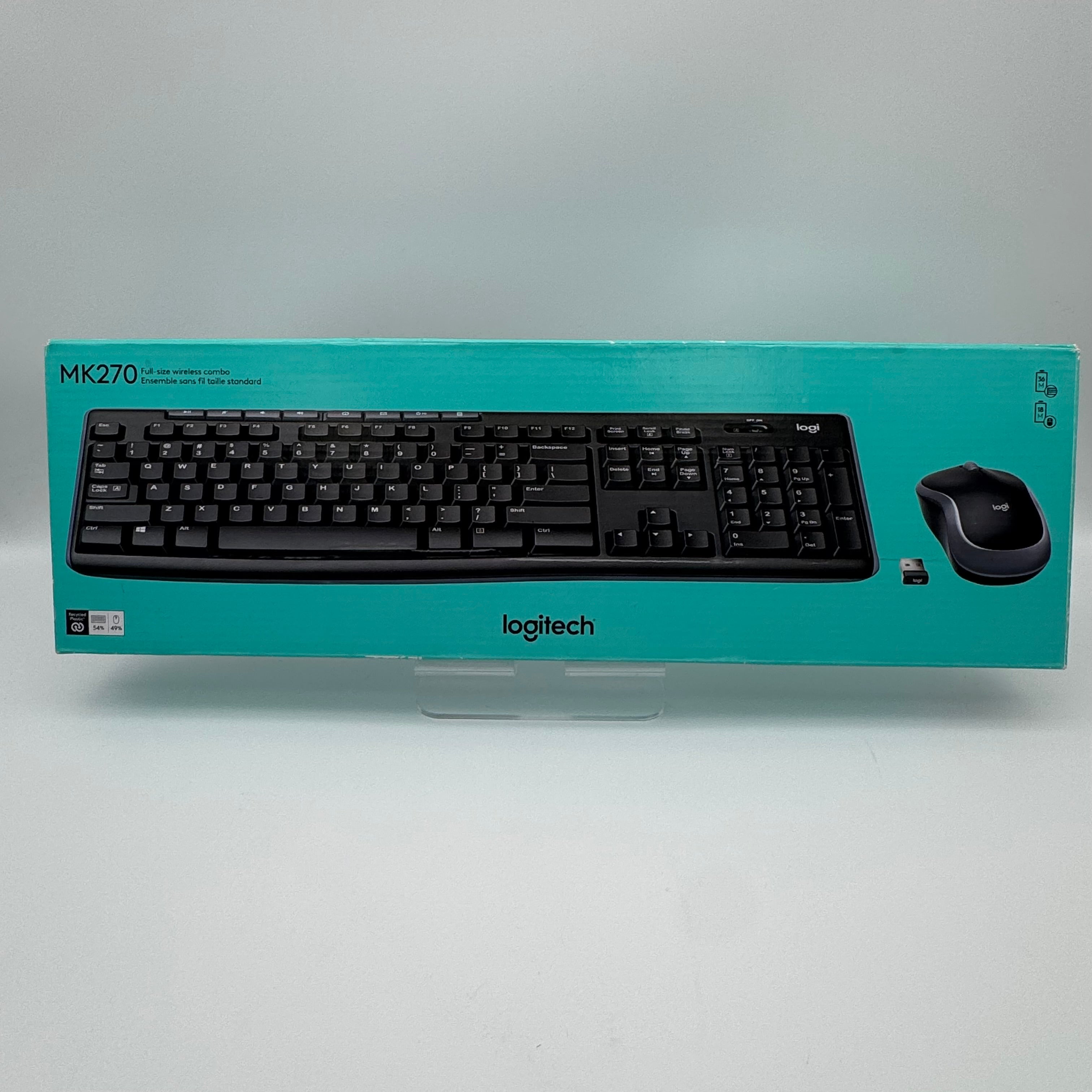 Logitech MK270 Wireless Keyboard - Open Box