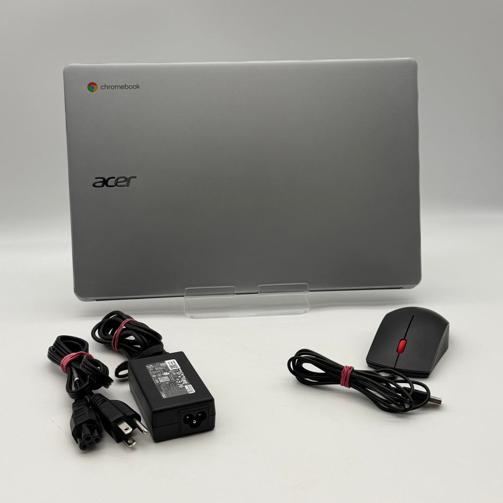 Acer Chromebook 315 15.6-inch Intel Celeron 4GB RAM 64GB Silver, Charger & Wired Mouse included