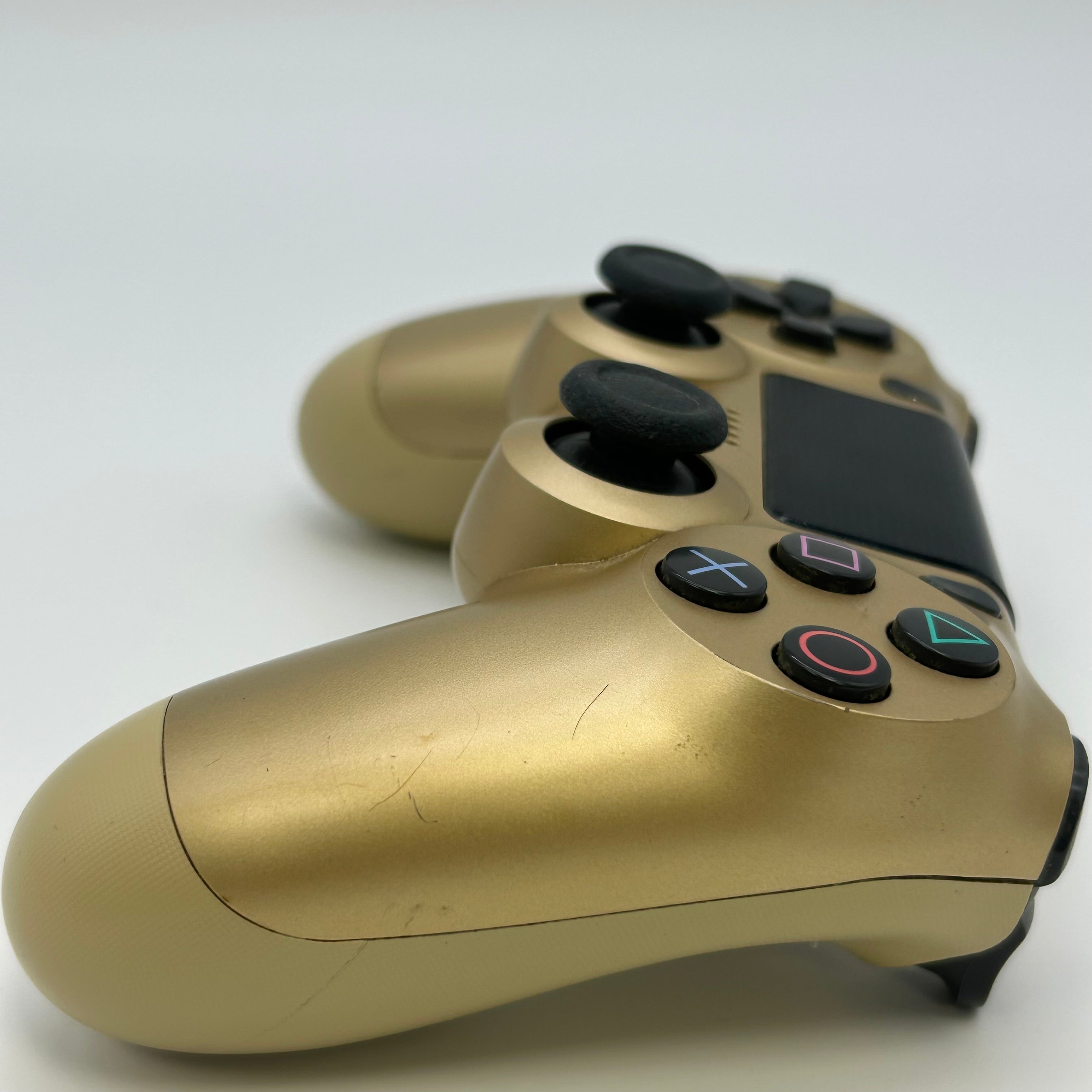 Sony PS4 CUH-ZCT2U Gold Video Game Controller 1 - Used