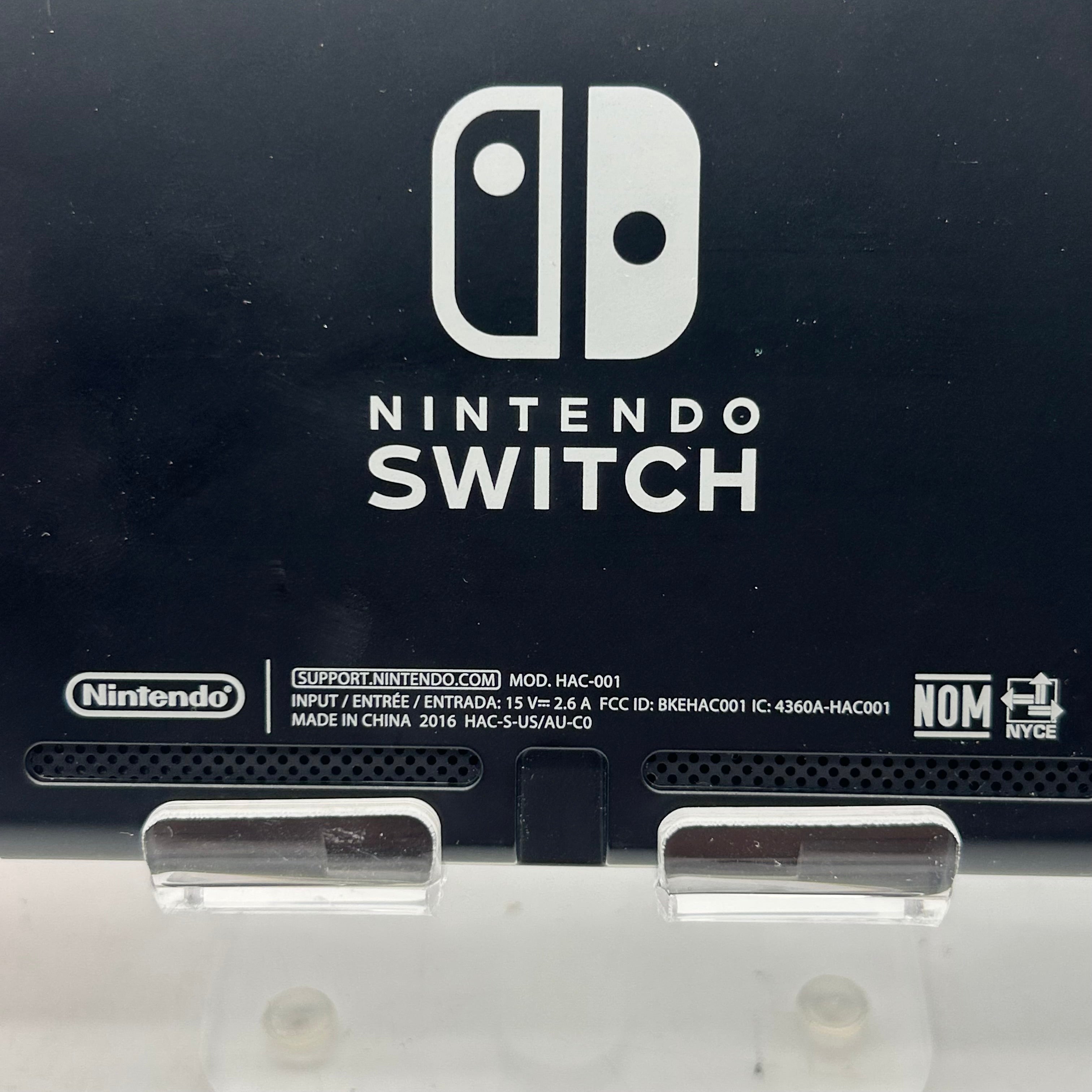Nintendo Switch HAC-001 32GB Console with Gray Joy‑Con W Box Complete
