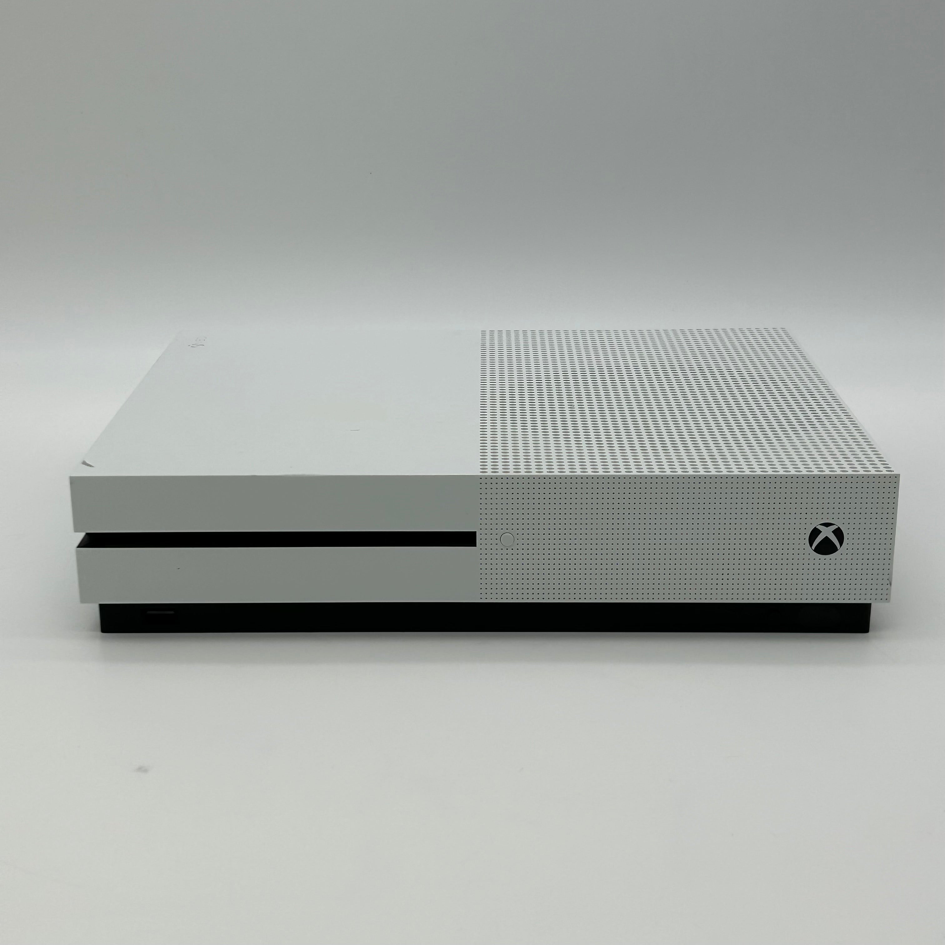 Xbox One S (1681) 500GB White Console Bundle - Controller & Power Cord - Tested