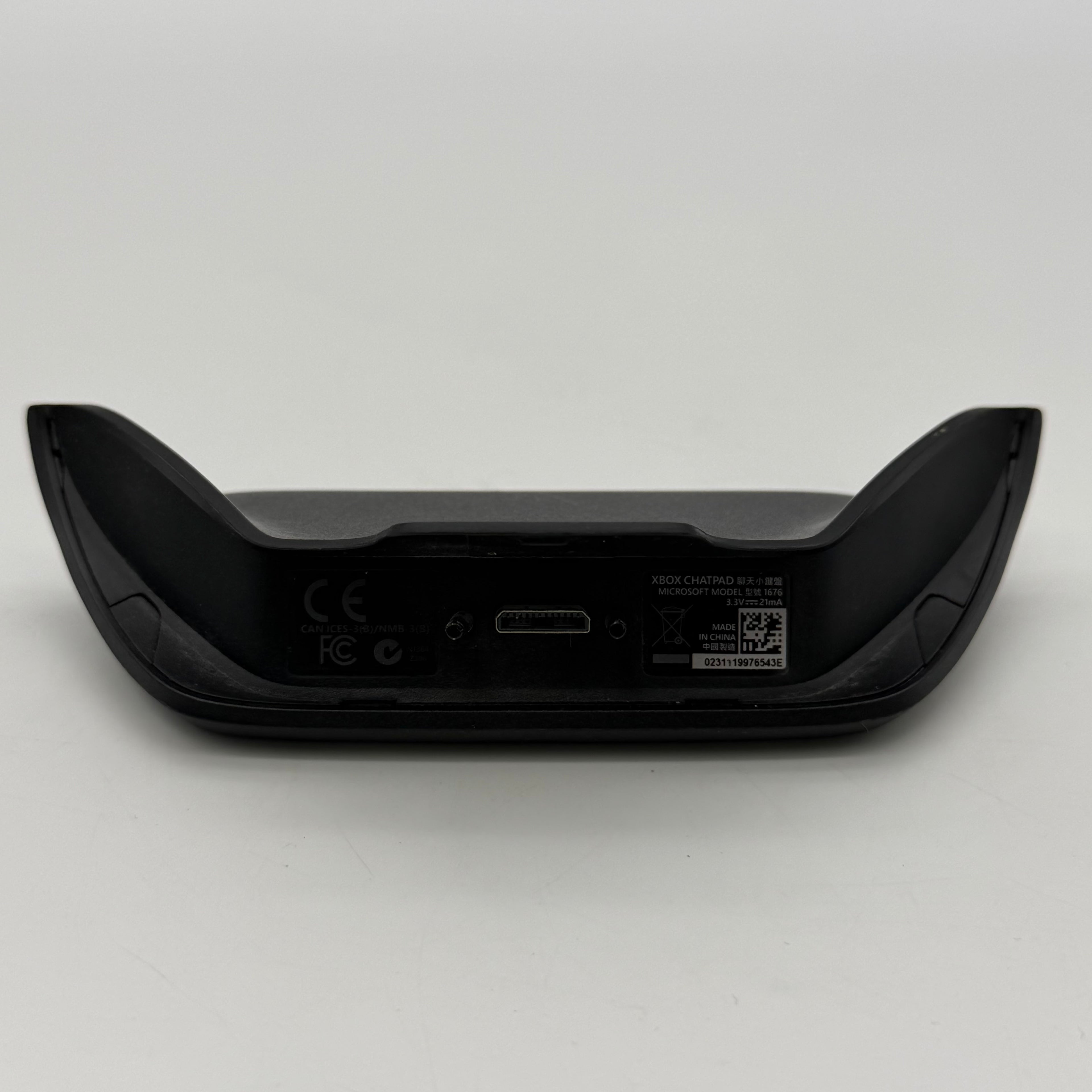 Microsoft Xbox One OEM Chatpad Model 1676 Black For Xbox Controller - Tested