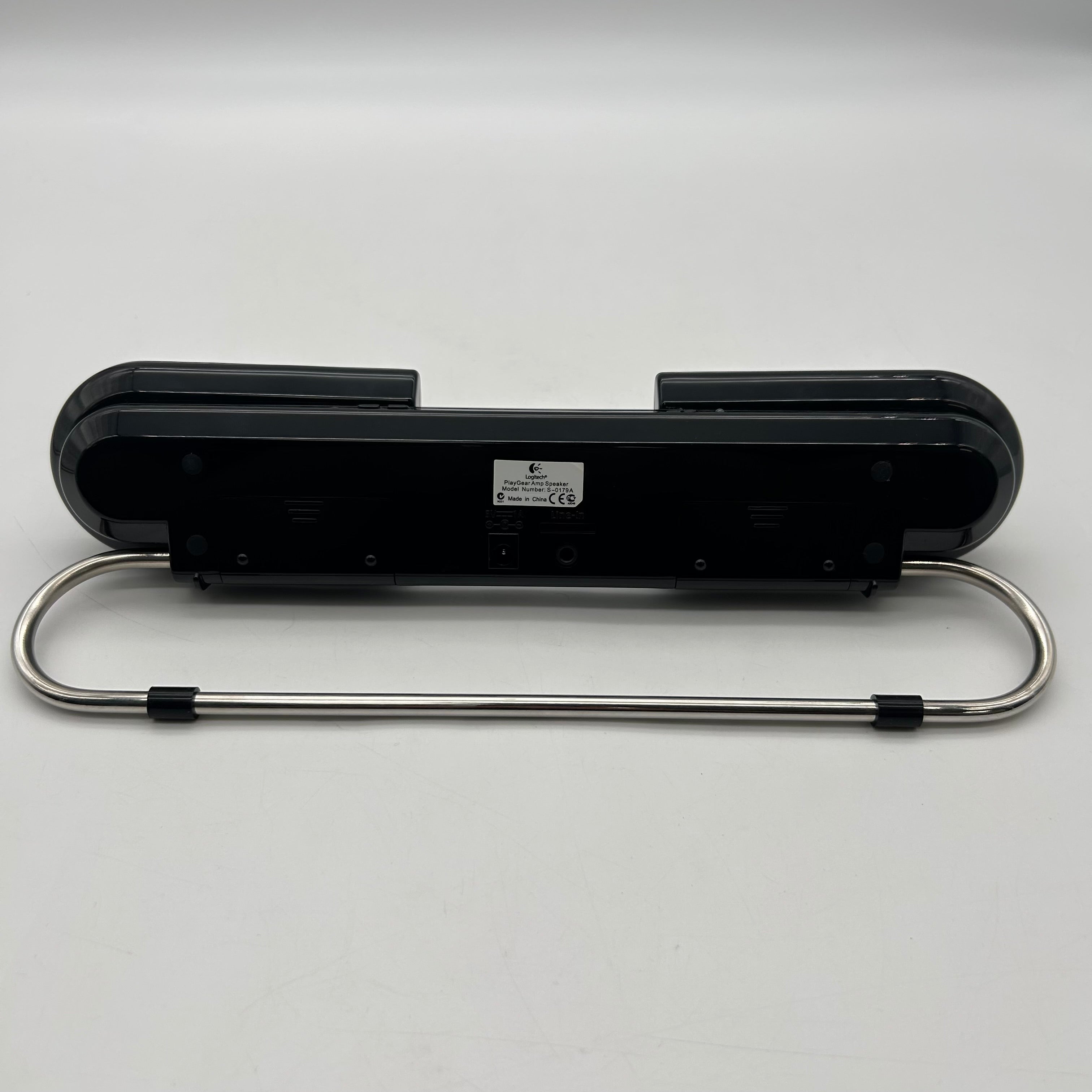 Logitech PlayGear Amplified Speakers For Sony PSP # S-0179A w/ Case