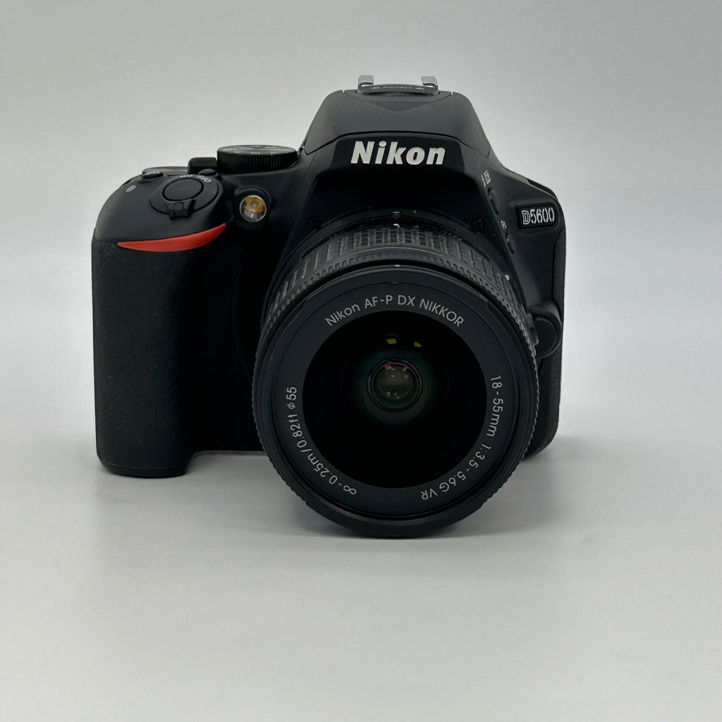 Nikon D5600 Digital SLR Camera With AF-P DX NIKKOR 18-55mm f/3.5-5.6G VR Lens