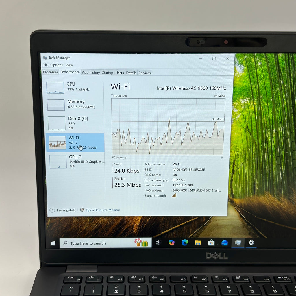 Dell Latitude 5400 14-inch Laptop i5-8365U 16GB RAM 256GB SSD