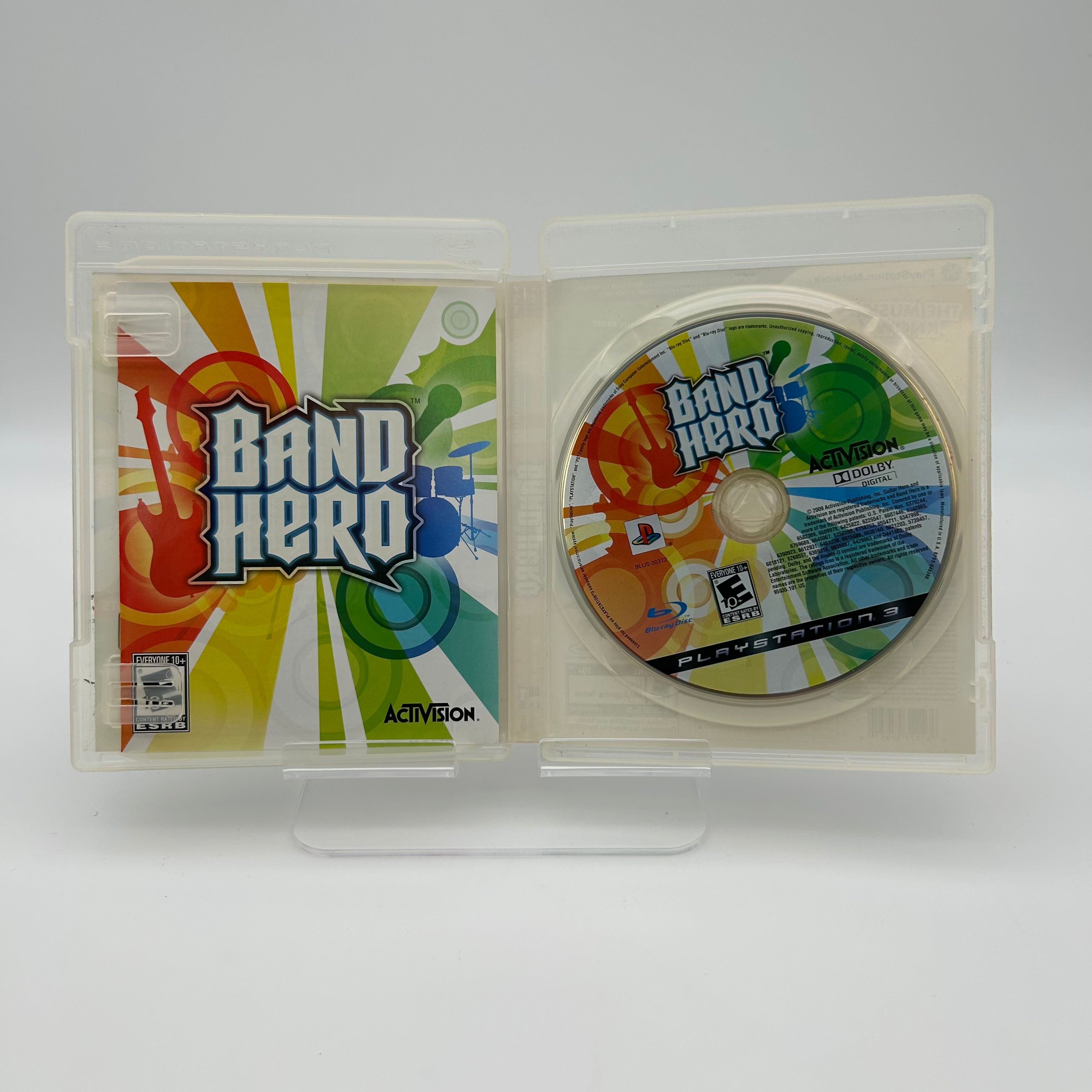 Playstation 3 Band Hero Video Game With Manual and Case - Used