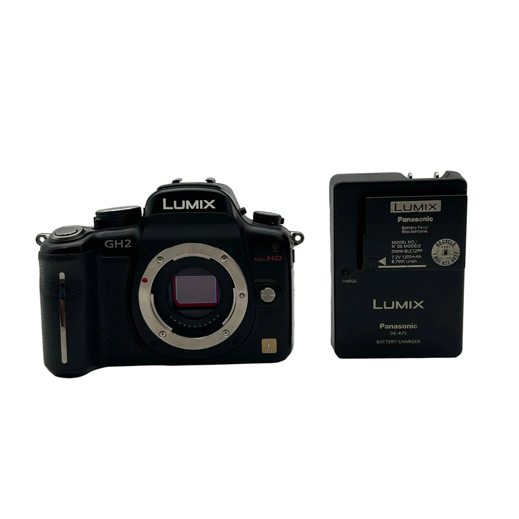 Panasonic Lumix DMC-GH2 16MP Mirrorless Camera Body W/ Battery -Tested & Working