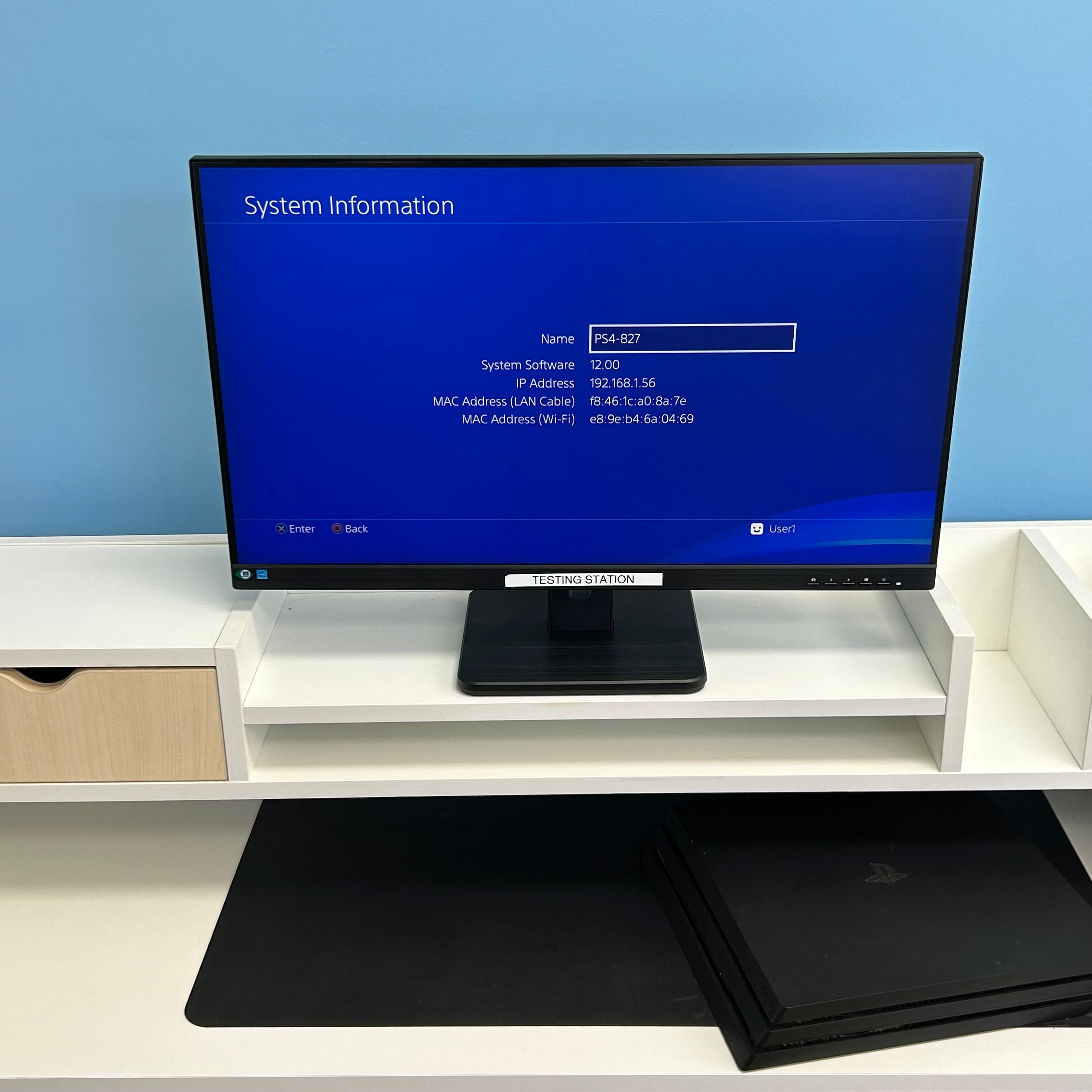 Sony PlayStation 4 PS4 Pro 1TB Black Console (CUH-7016B) - Tested & Working
