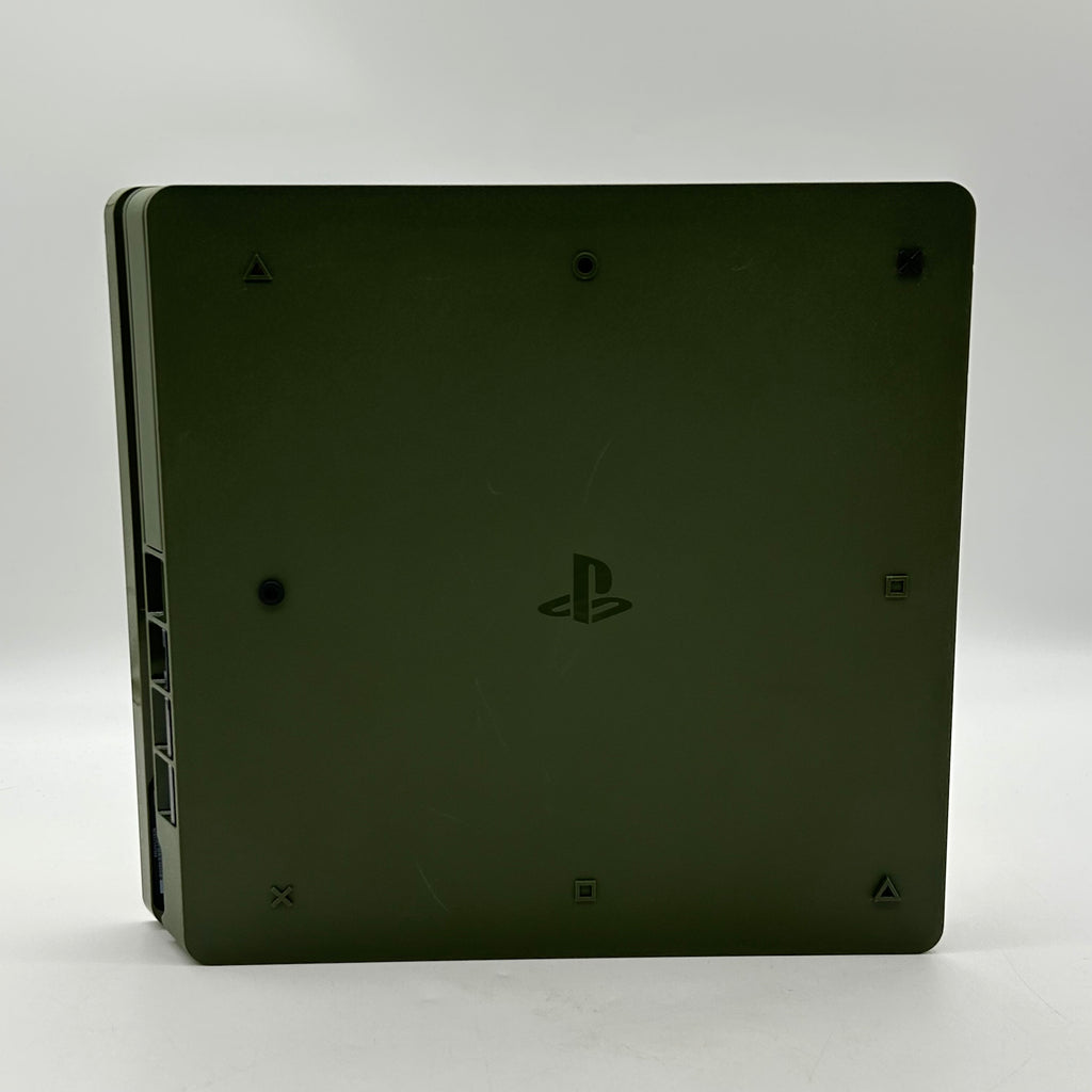 Sony PlayStation 4 Slim Call of Duty: WWII Limited Edition 1TB Green Camouflage w/ Controller and 4 Games