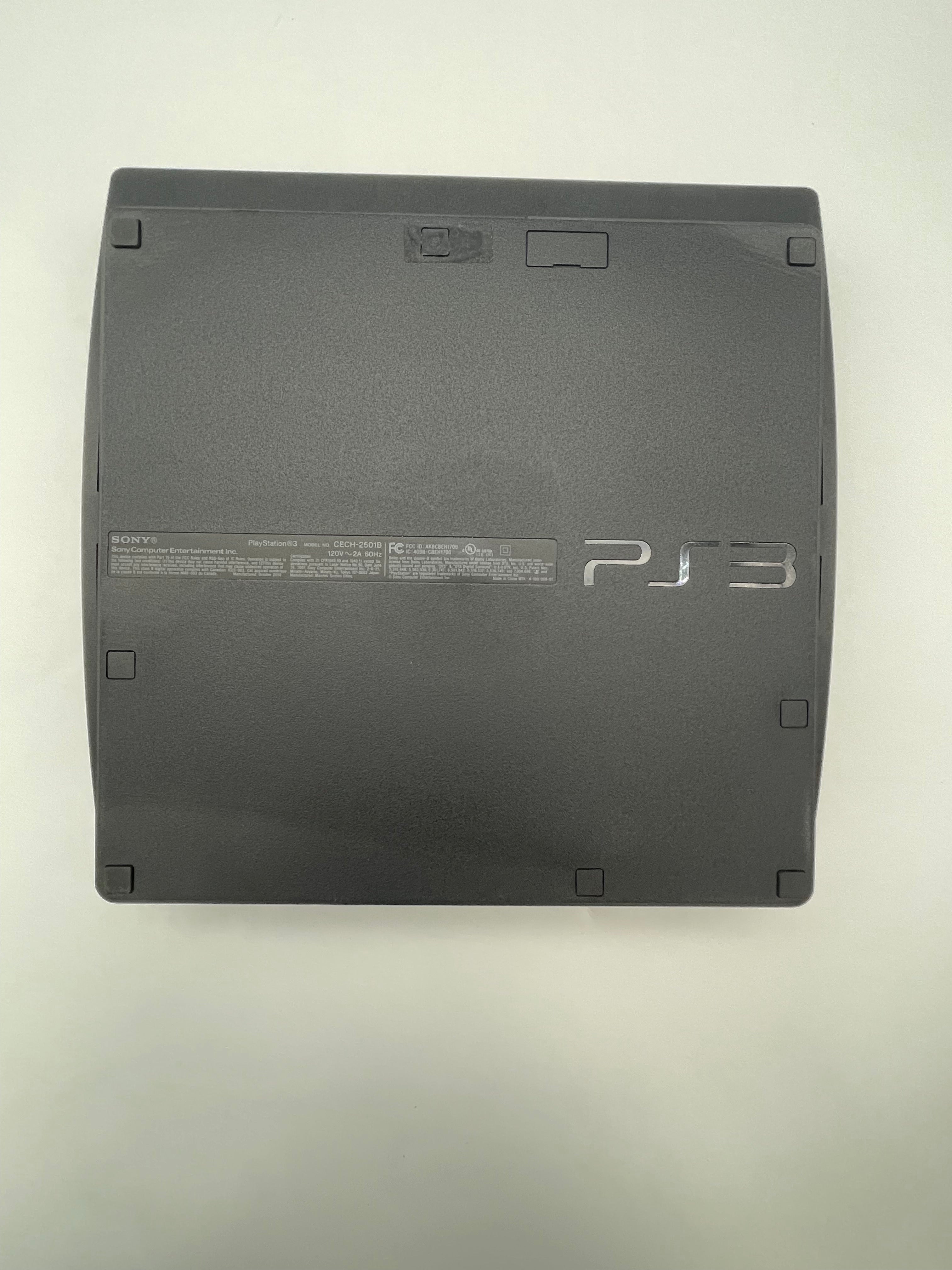 Sony PlayStation 3 Slim CECH-2501B 320GB w/Controller - Tested!