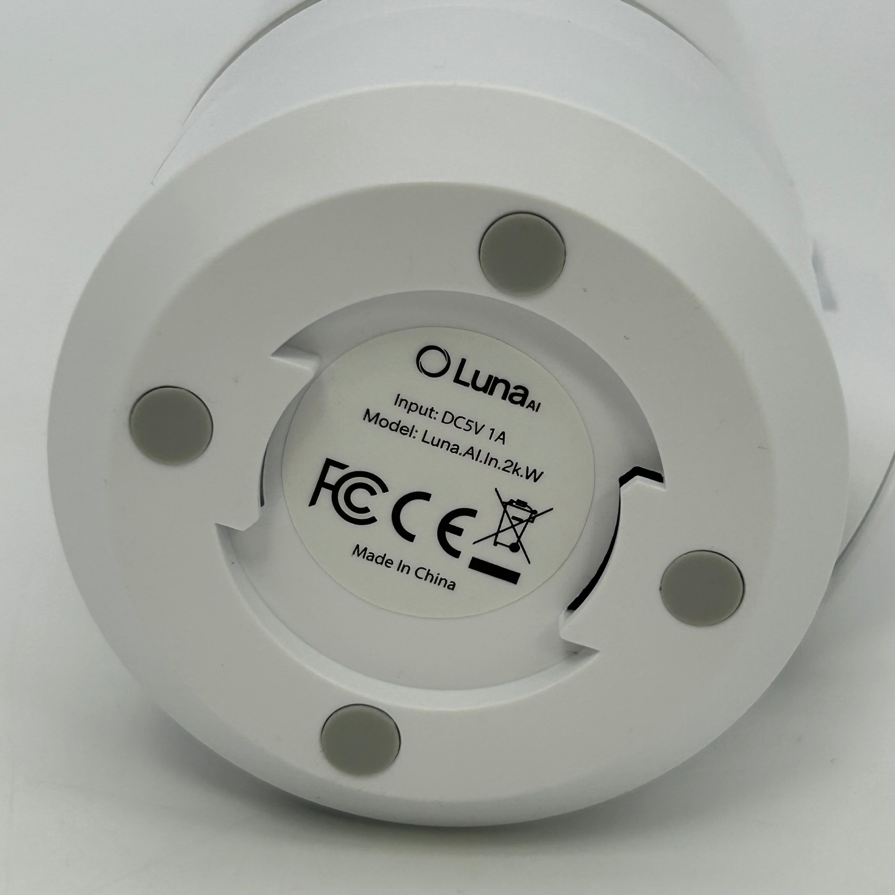 Luna AI Home Eye Indoor Security Camera Model Luna.AI.In.2k.W