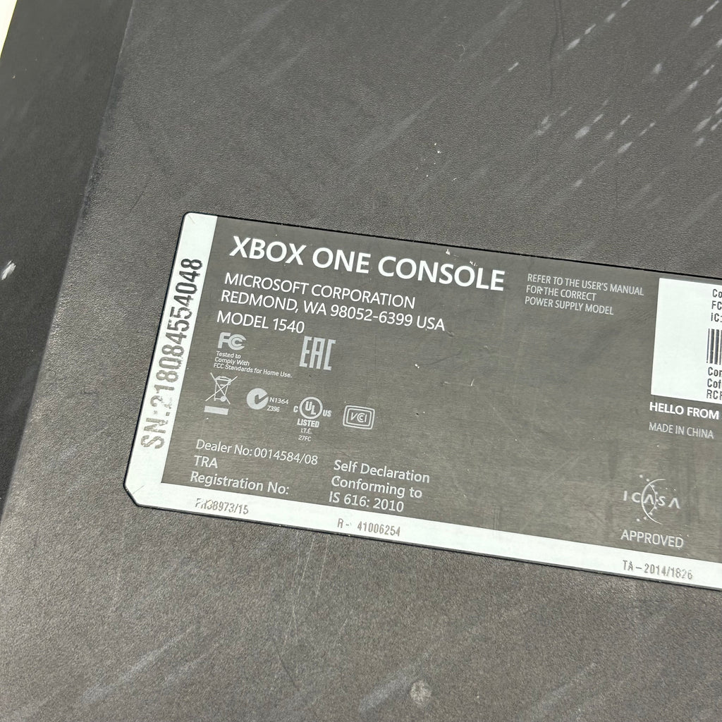 Microsoft Xbox One 500GB Black Console Model 1540 - Tested