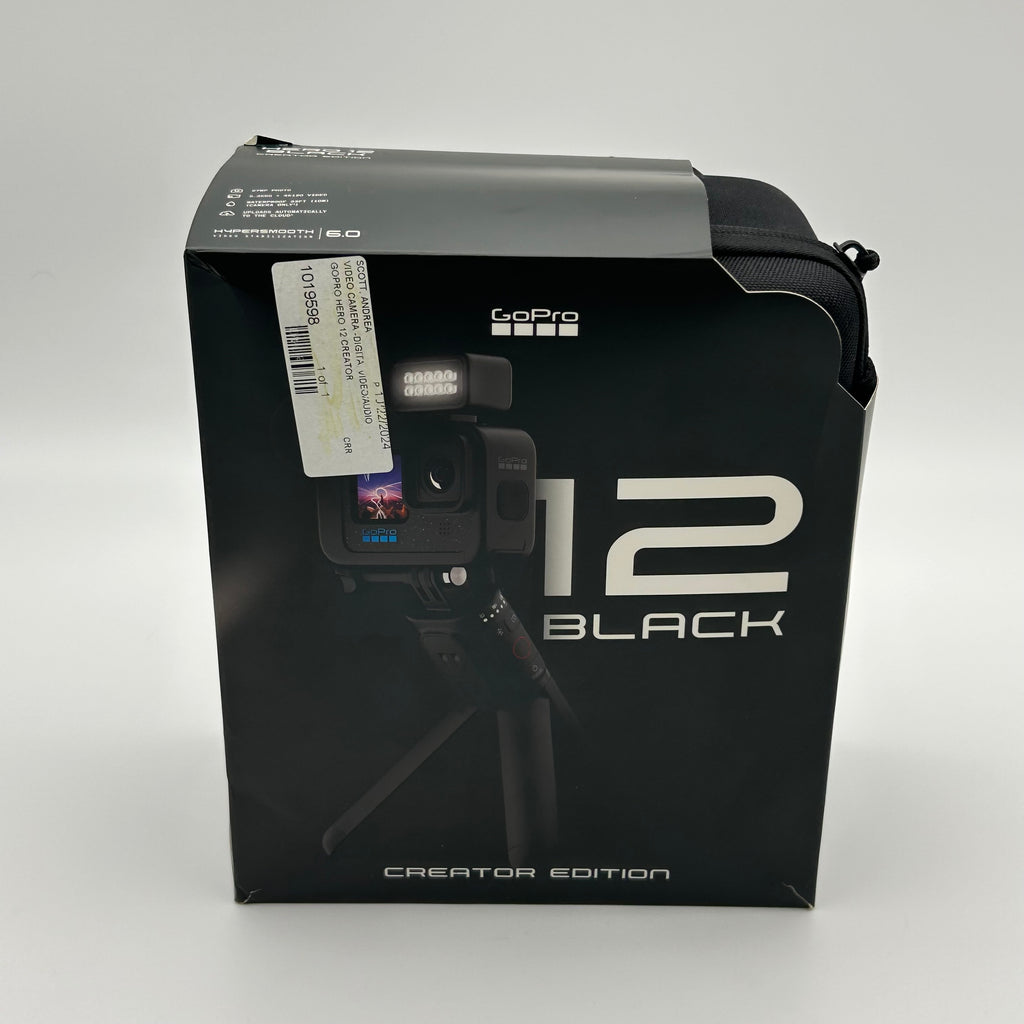 GoPro HERO 12 Black Creator Edition Action Camera Full Kit