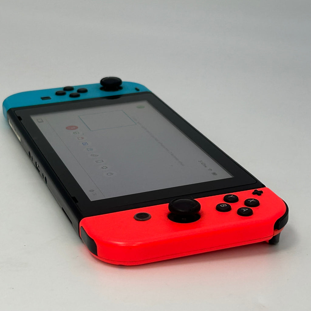 Nintendo Switch HAC-001-01 2019 Black 32GB Console with Joy-Cons, Power Cable, and Included Games