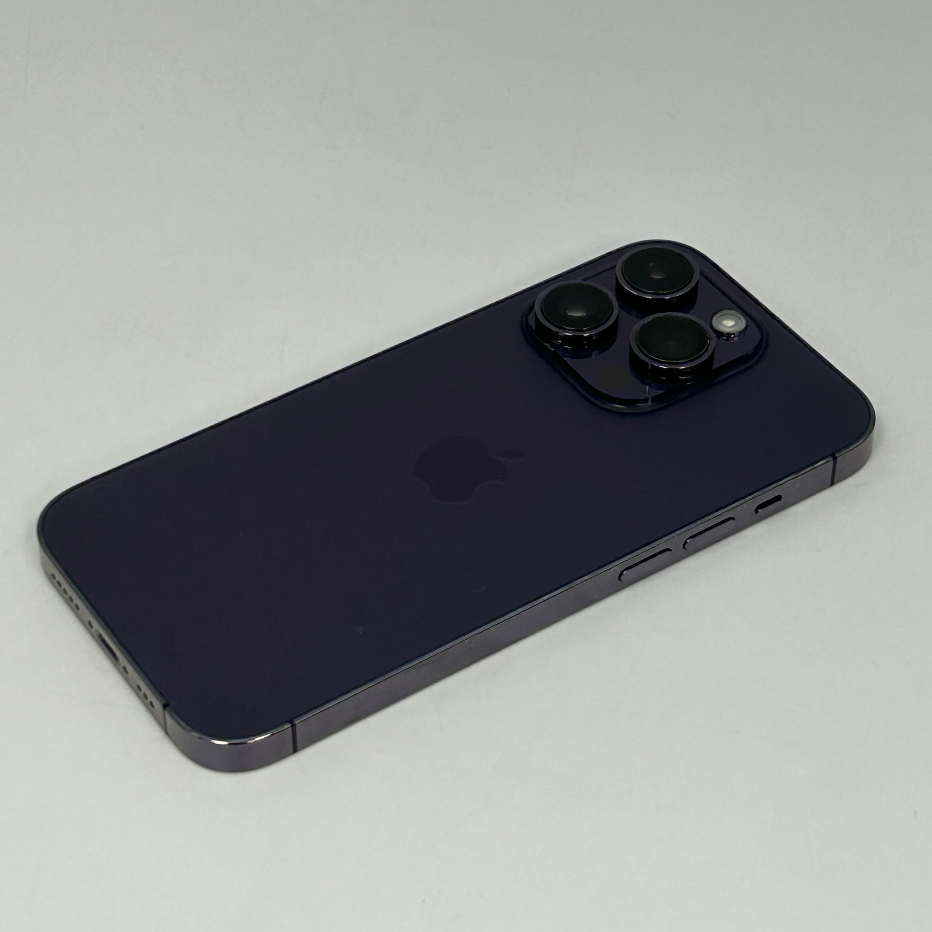 Unlocked Apple iPhone 14 Pro 256GB A2650 Deep Purple MQ1D3LL/A 78% BH
