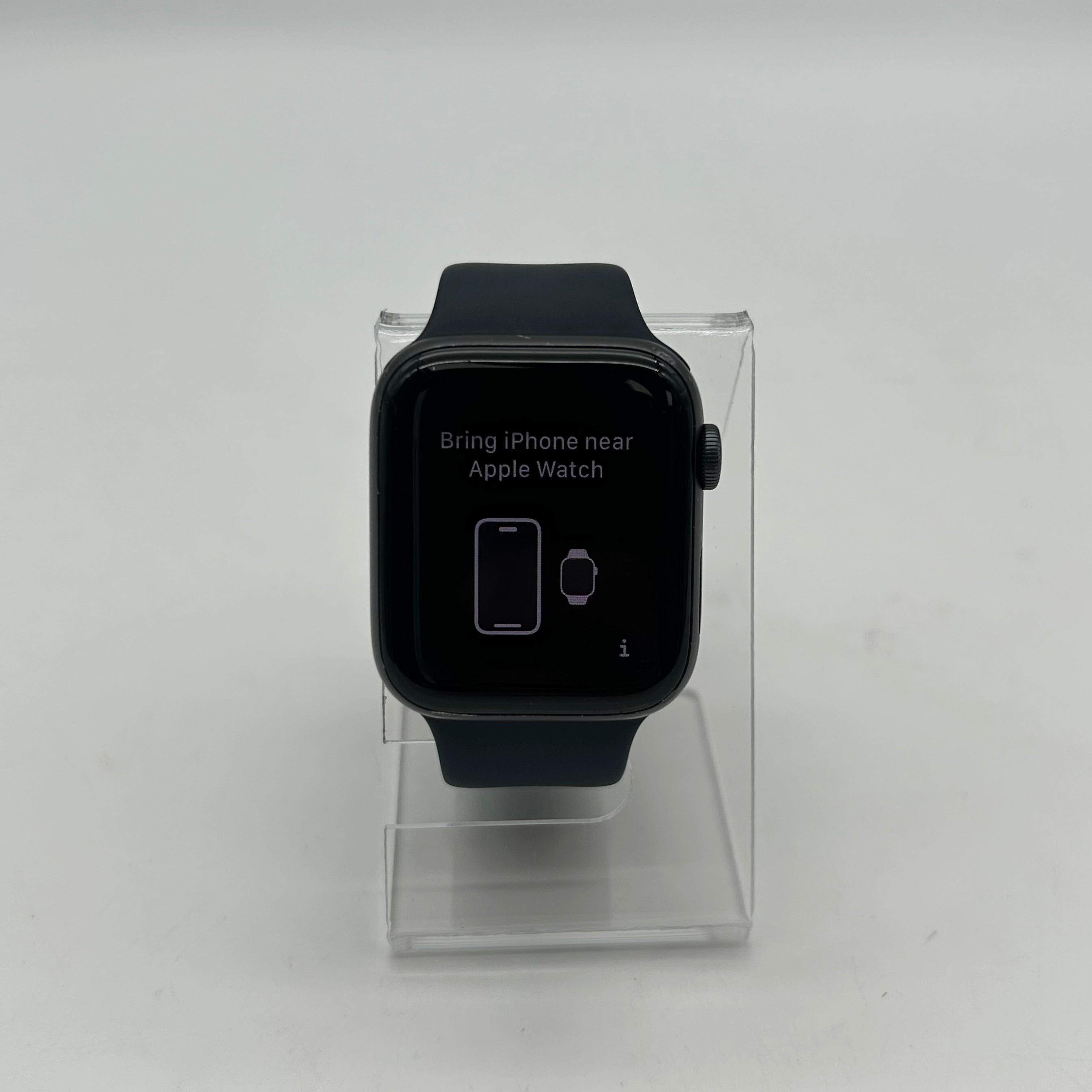 Apple Watch SE (2020) 1st Gen 44mm A2354 (GPS + Cellular) Black & Cable Charger - Open Box
