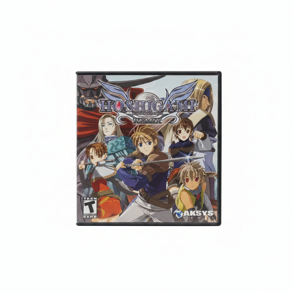 Hoshigami: Ruining Blue Earth Remix Nintendo DS 2007 Complete in Box, Tested