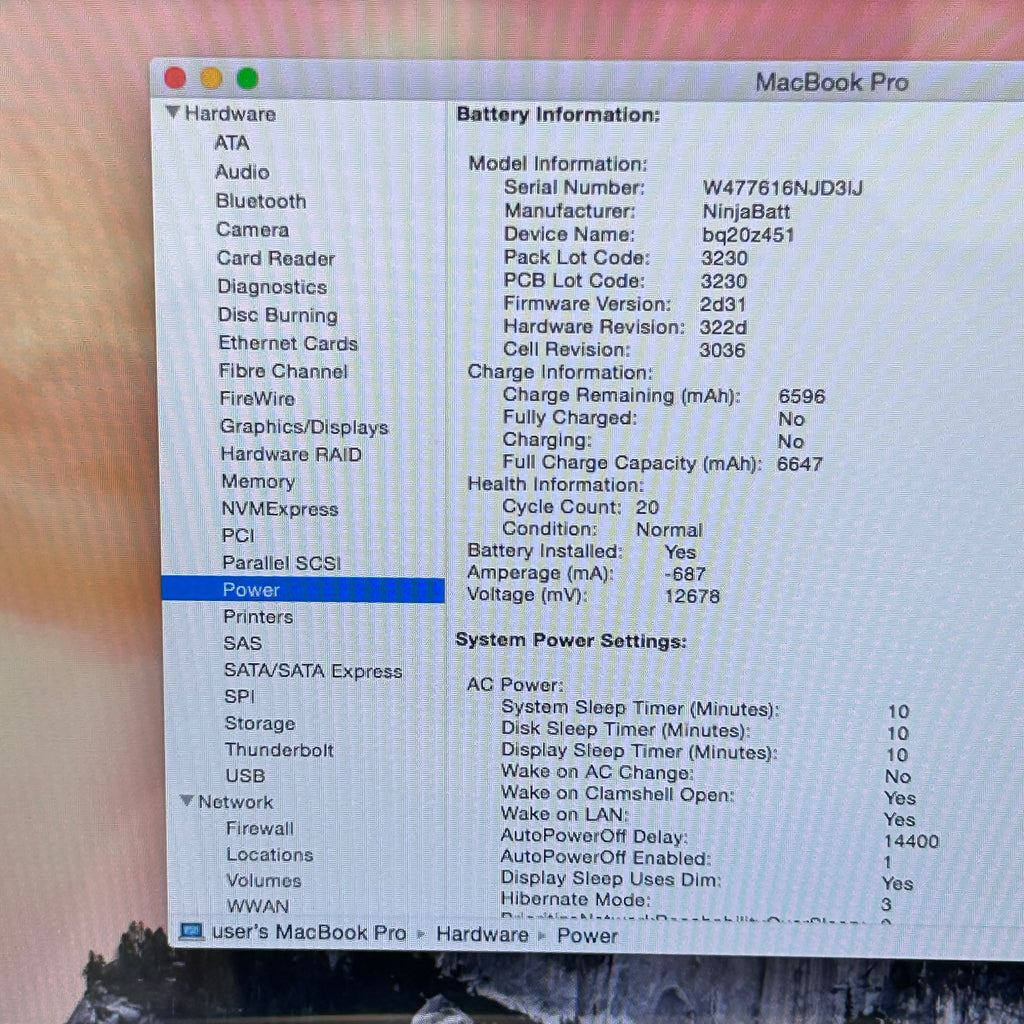 Apple MacBook Pro 13" A1278 2012 - Used