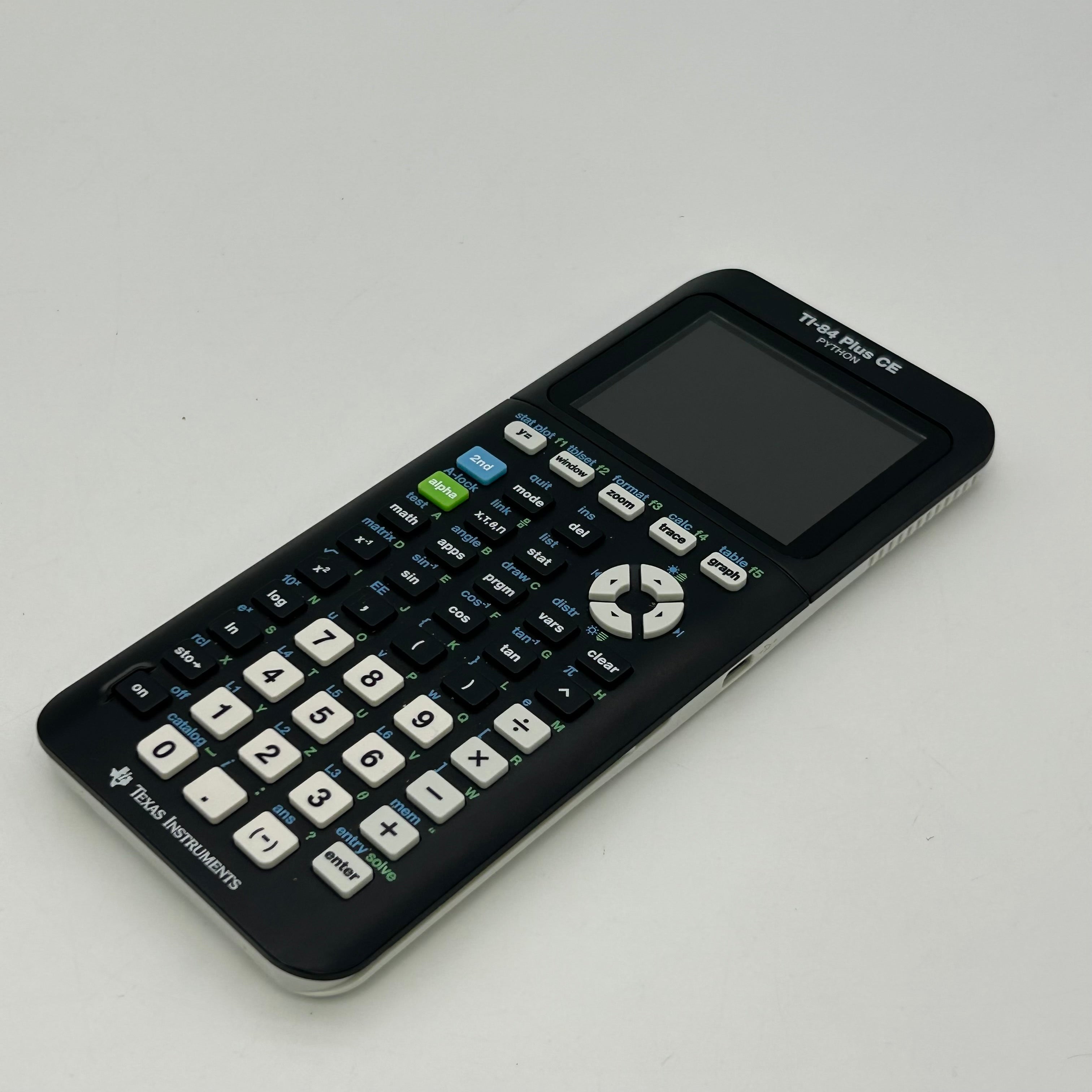 Texas Instruments TI-84 Plus CE Python Graphing Calculator White
