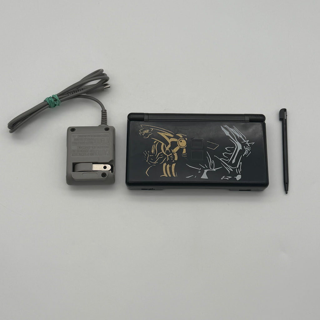 Nintendo DS Lite Pokemon Dialga And Palkia Edition Console w/ Charger & Stylus - Tested