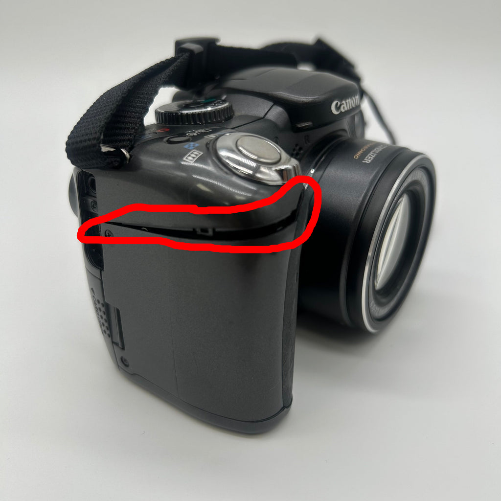 Canon PowerShot S3IS Black Digital Camera Used Serial Number 4328522964