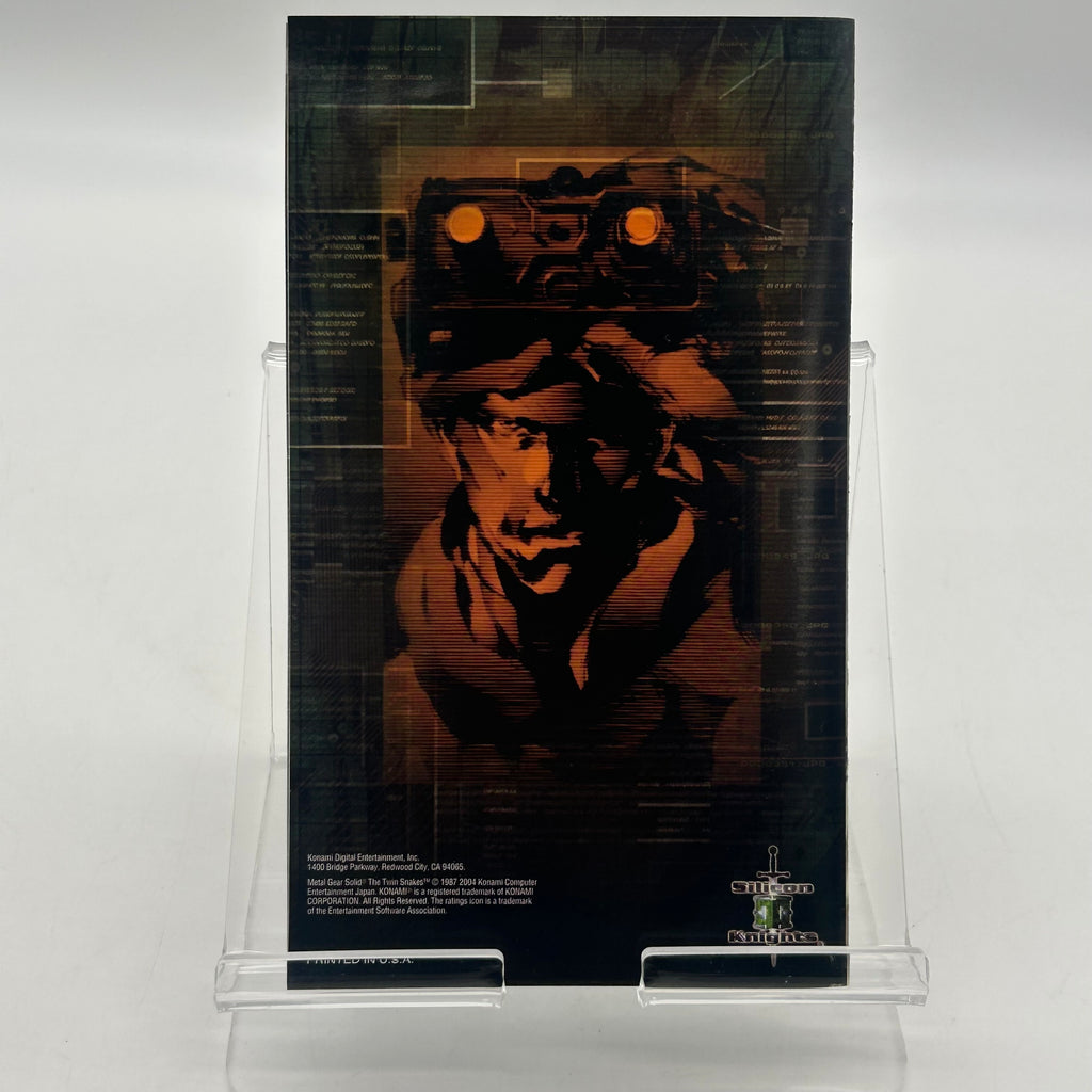 Metal Gear Solid: The Twin Snakes Nintendo GameCube w/ Case & Manual
