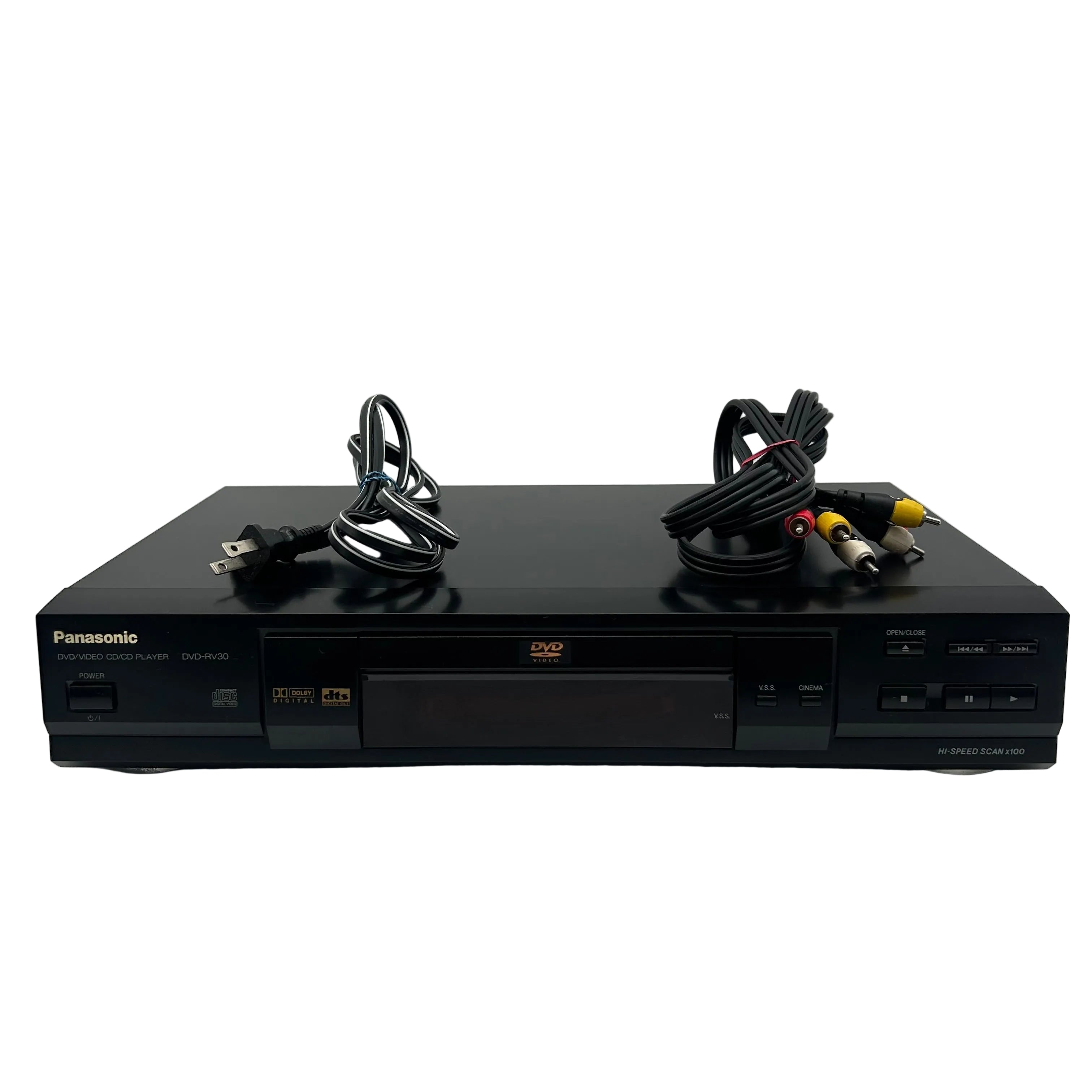 Panasonic RV30 DVD Player Untested - Parts Only