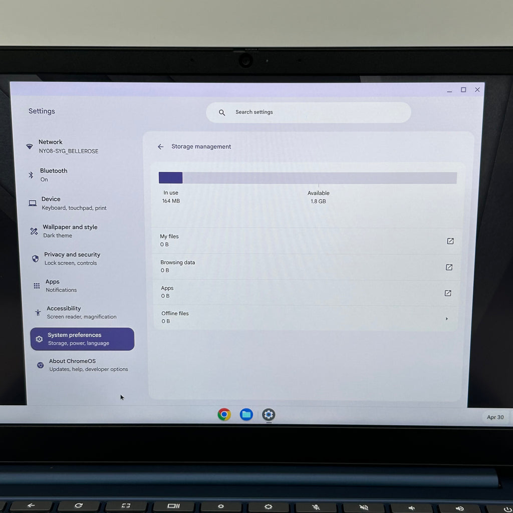 Lenovo IdeaPad Slim 3 Chrome 14M868 14" Kompanio 520 2.0GHz 4GB RAM 64GB SSD