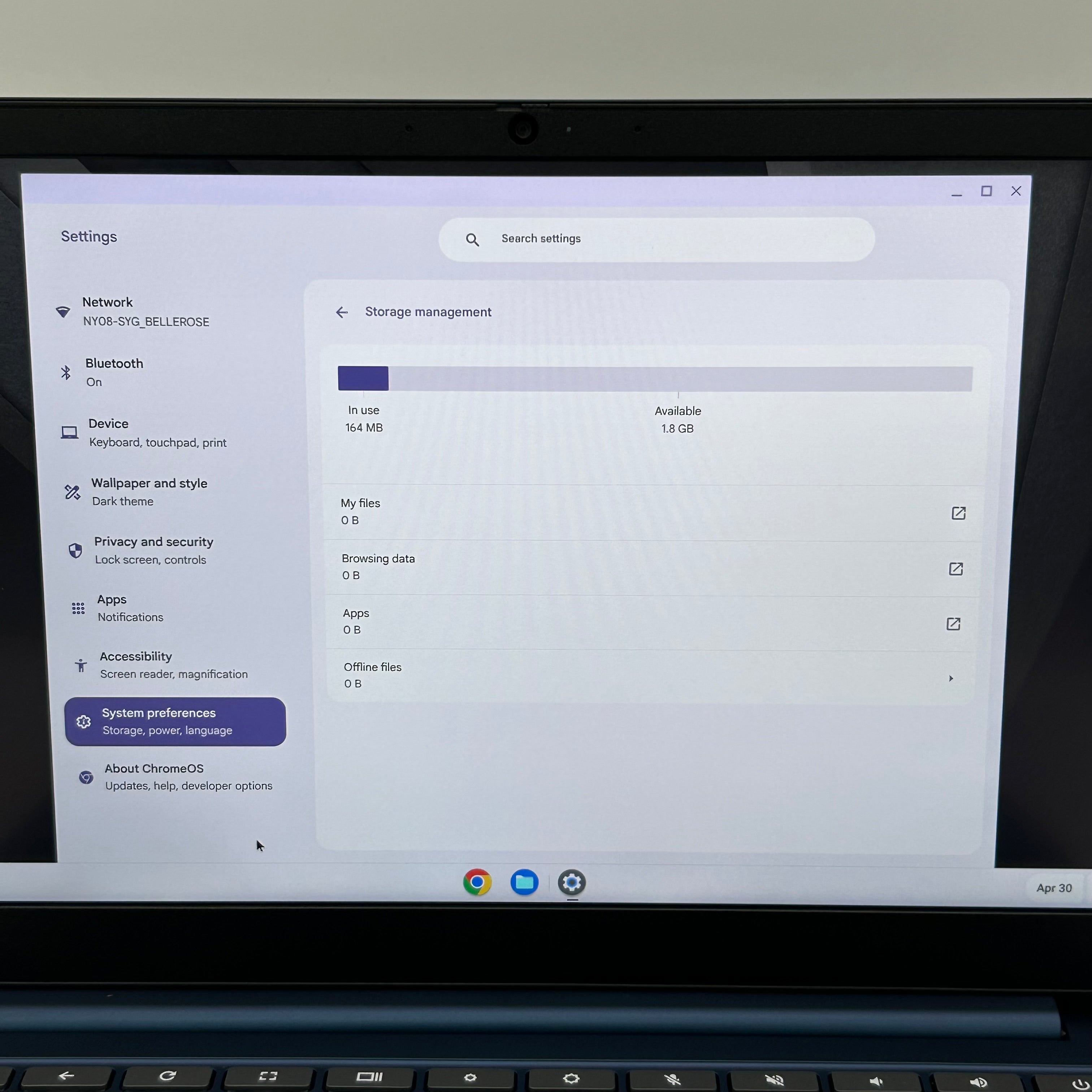 Lenovo IdeaPad Slim 3 Chrome 14M868 14" Kompanio 520 2.0GHz 4GB RAM 64GB SSD