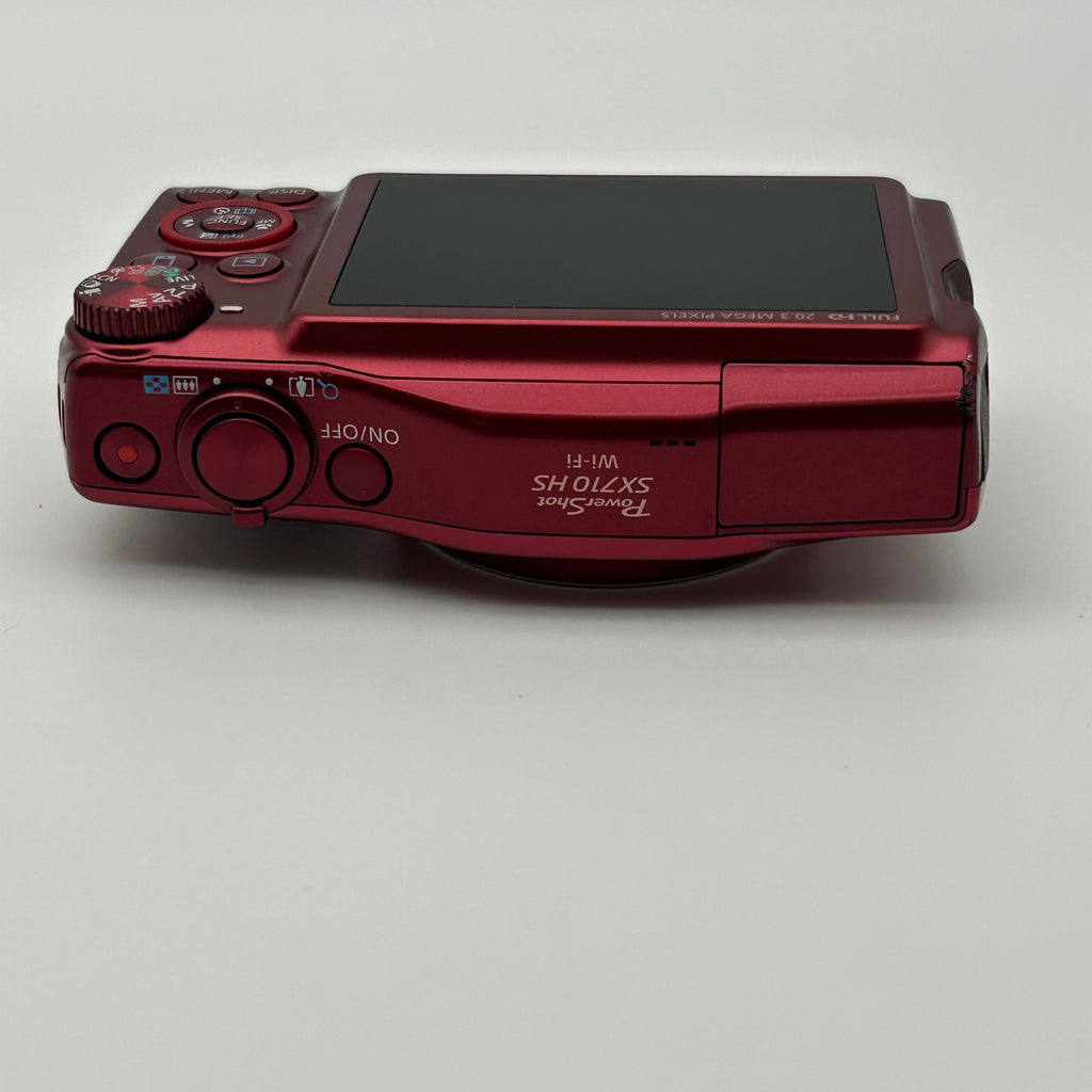 Canon Powershot SX710 Digital Camera Used - Red