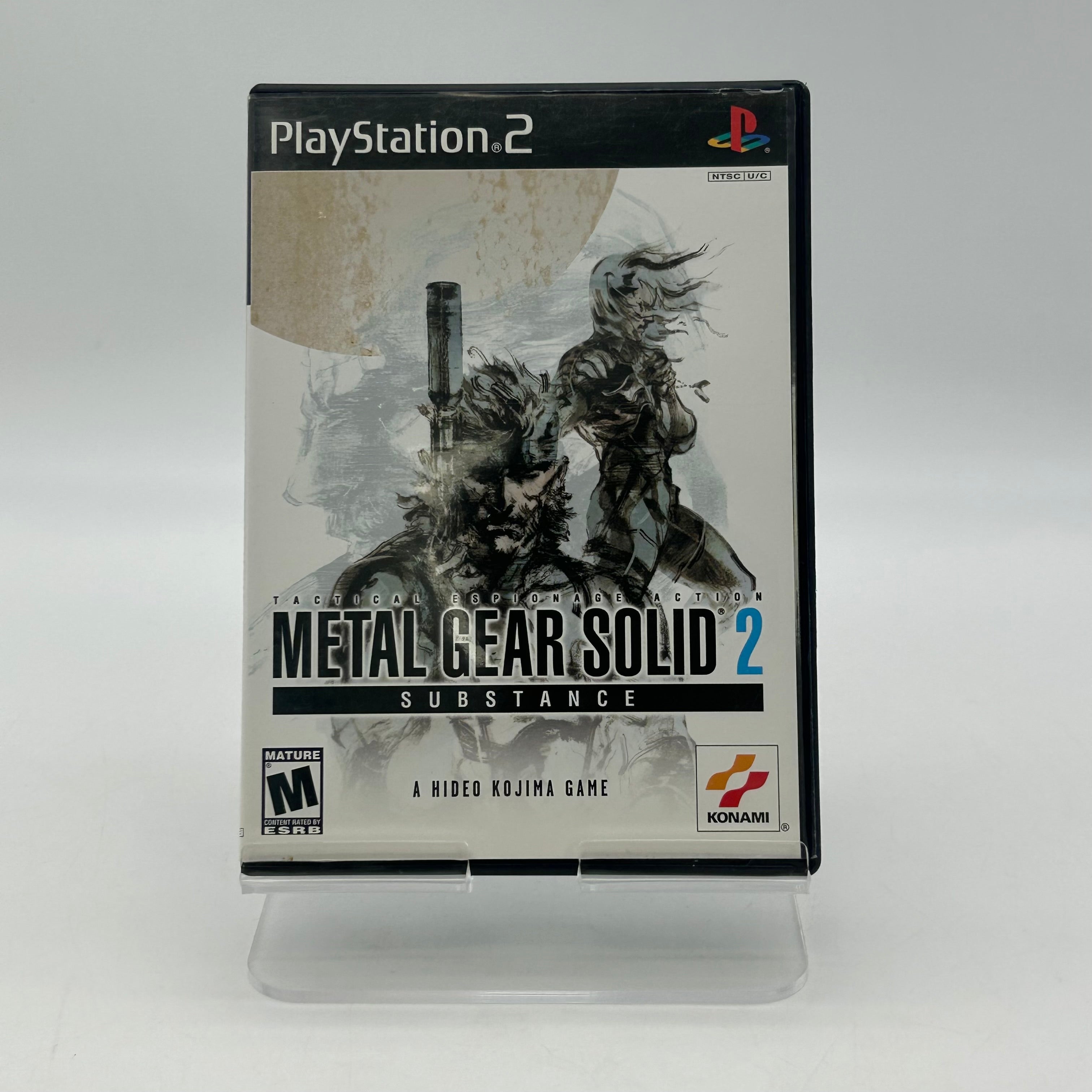 PS2 Metal Gear Solid 2 Substance w/ Manual & Case