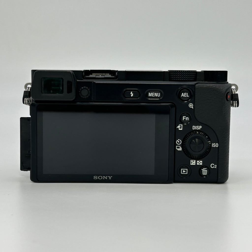 Sony Alpha A6100 APS-C Mirrorless Interchangeable-Lens Camera with 16-50mm - Black - Used