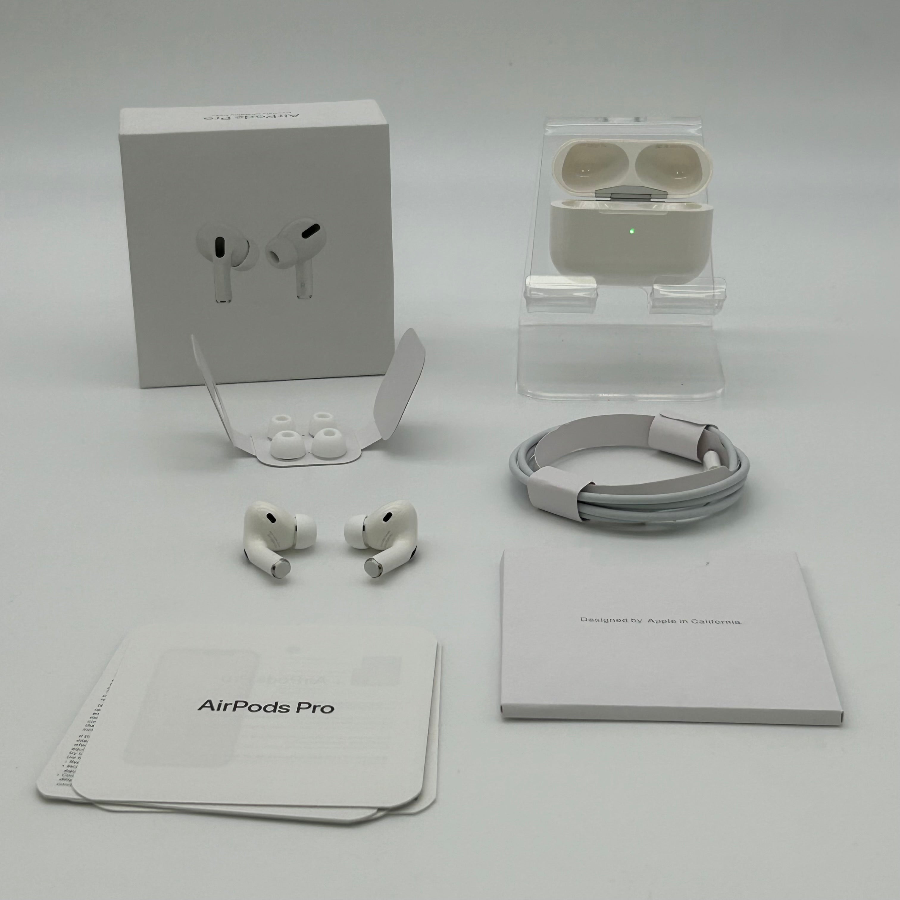 Apple AirPods Pro with Wireless Charging Case - MLWK3AM/A - A2083 A2084 A2190 - New Open Box