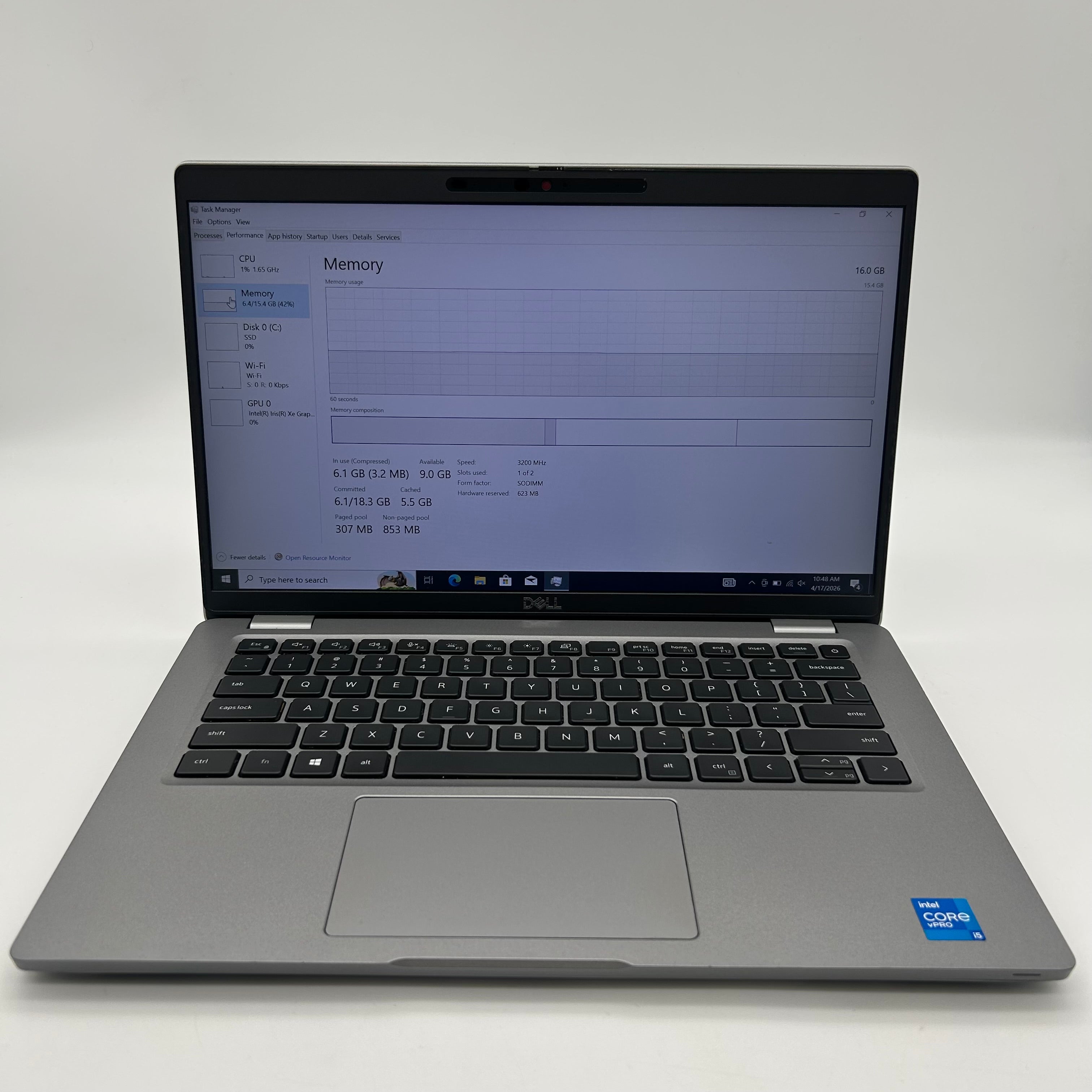 Dell Latitude 5420 14-inch Core i5 11th Gen 16GB RAM 500GB Gray