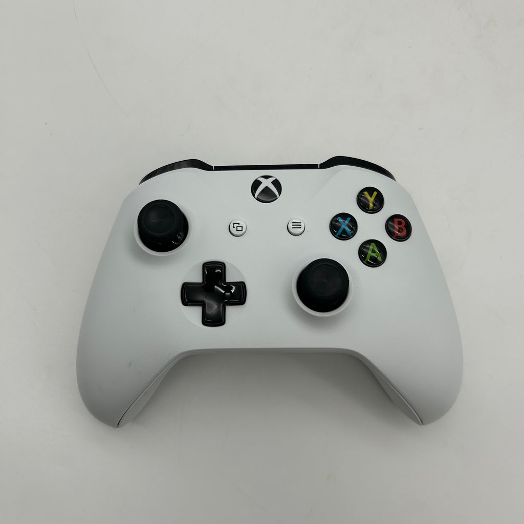 Microsoft Xbox One S 1681 1TB White Console w/ Controller & Cables  - Tested