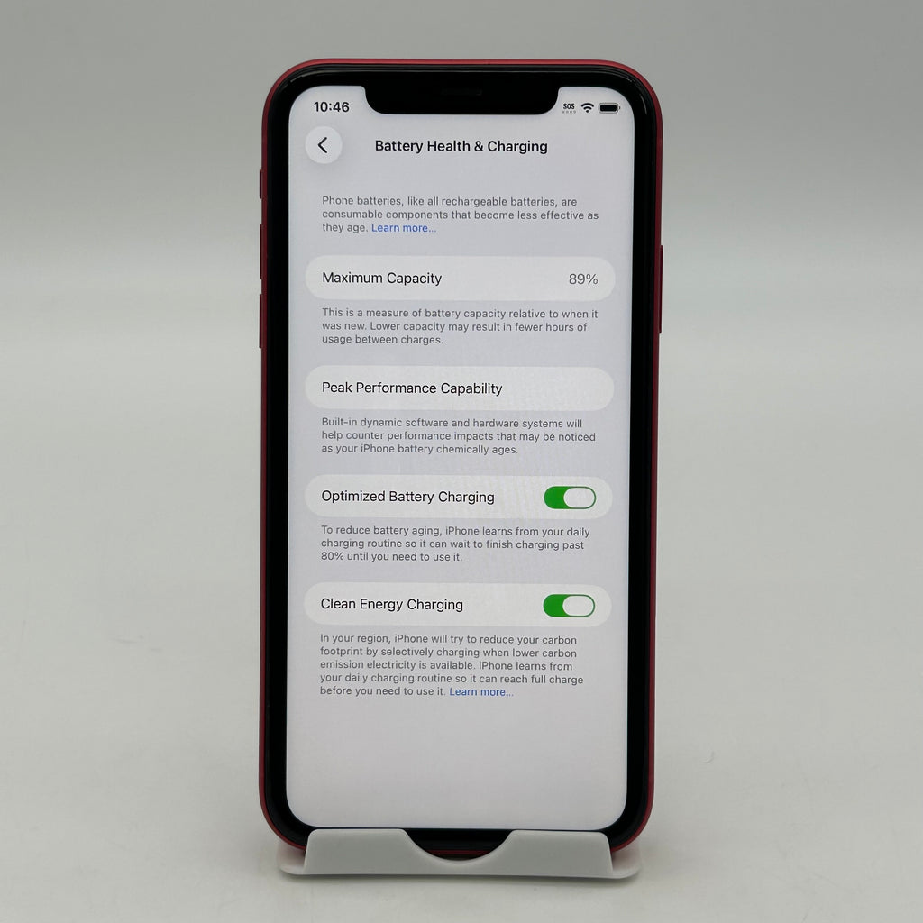 Apple iPhone 11 64GB A2111 Red (Sprint) MWK22LL/A Smartphone 89%BH