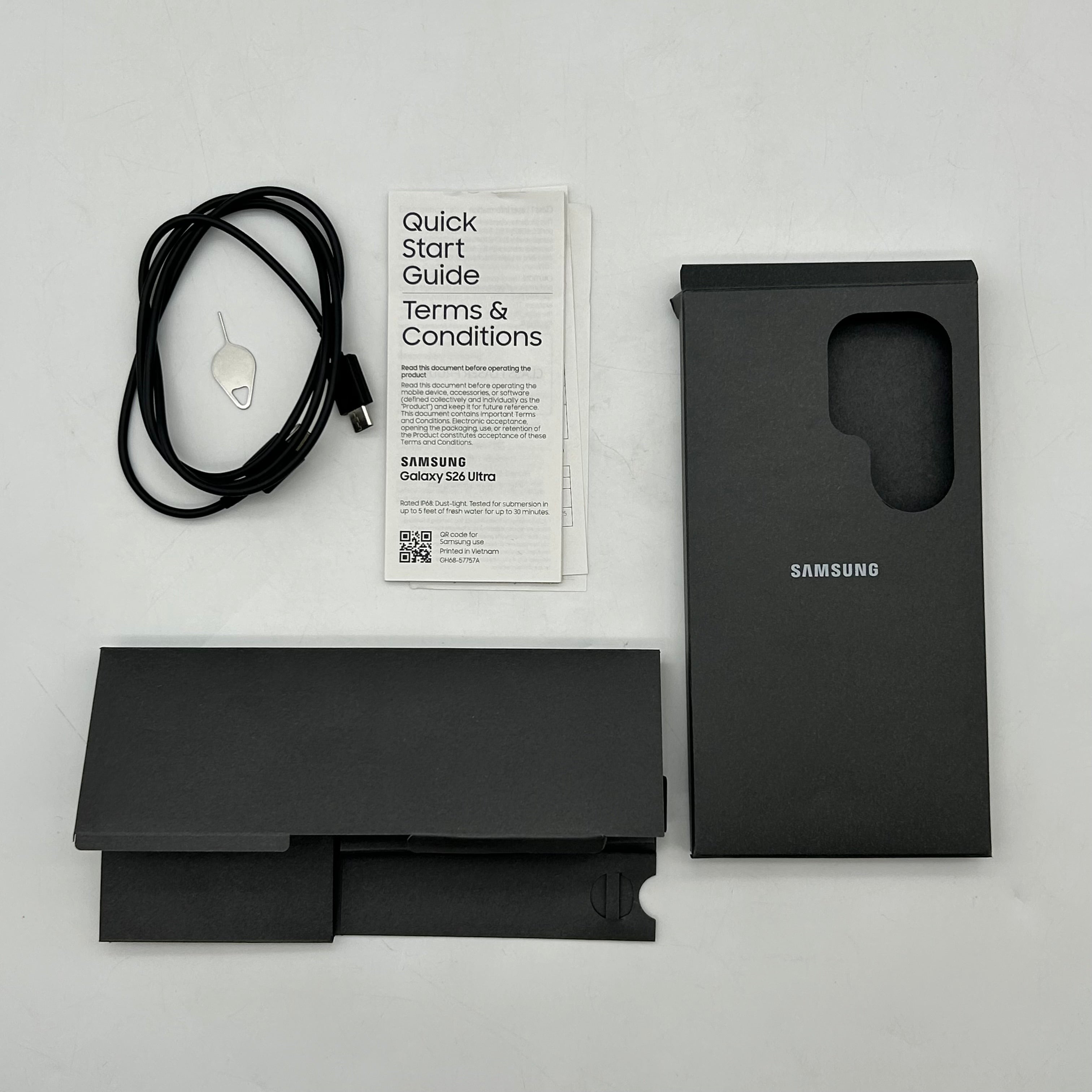Factory Unlocked Samsung Galaxy S26 Ultra 12GB RAM 256GB SM-S948U1 Cobalt Violet