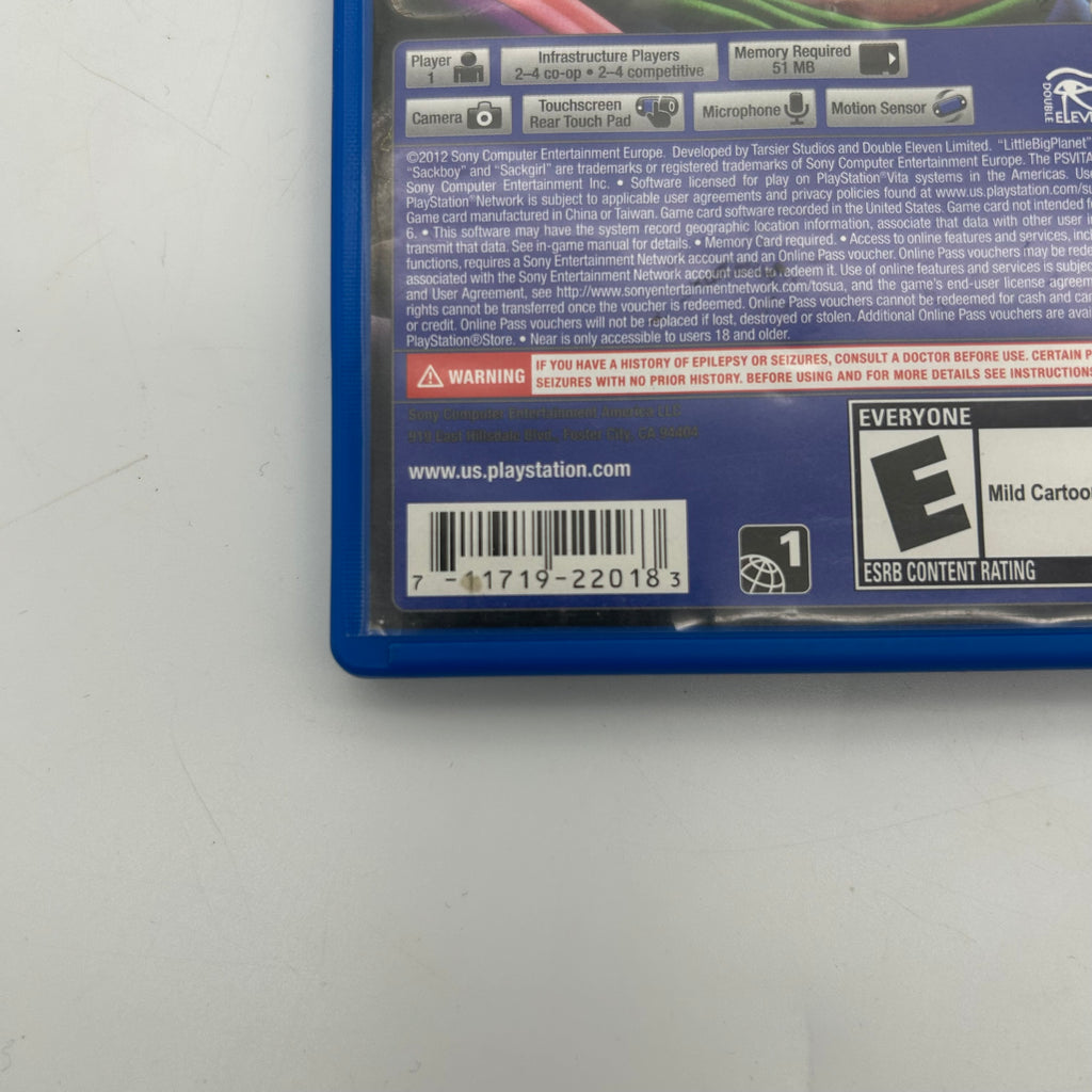 Sony Playstation PS Vita Little Big Planet Game Tested