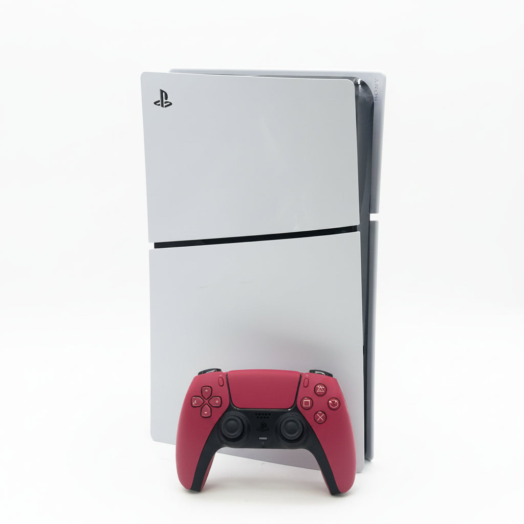 Sony PlayStation 5 Slim Disc PS5 1TB White Console Gaming System CFI-2015