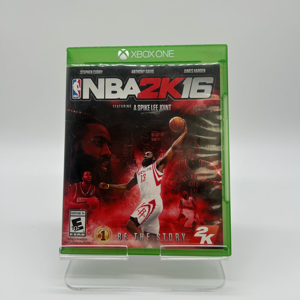 Microsoft NBA2K16 Video Game for Xbox One Green Heavy Scratches Condition