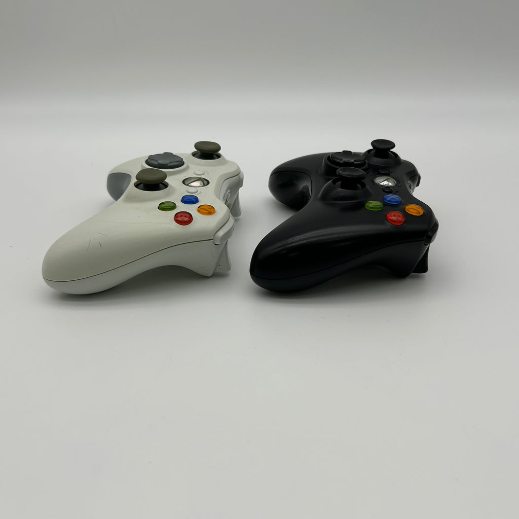 Xbox 360 Slim 250GB Gaming Set – 13 Games & 3 Controllers: 1 Functional & 2 Defective - Used