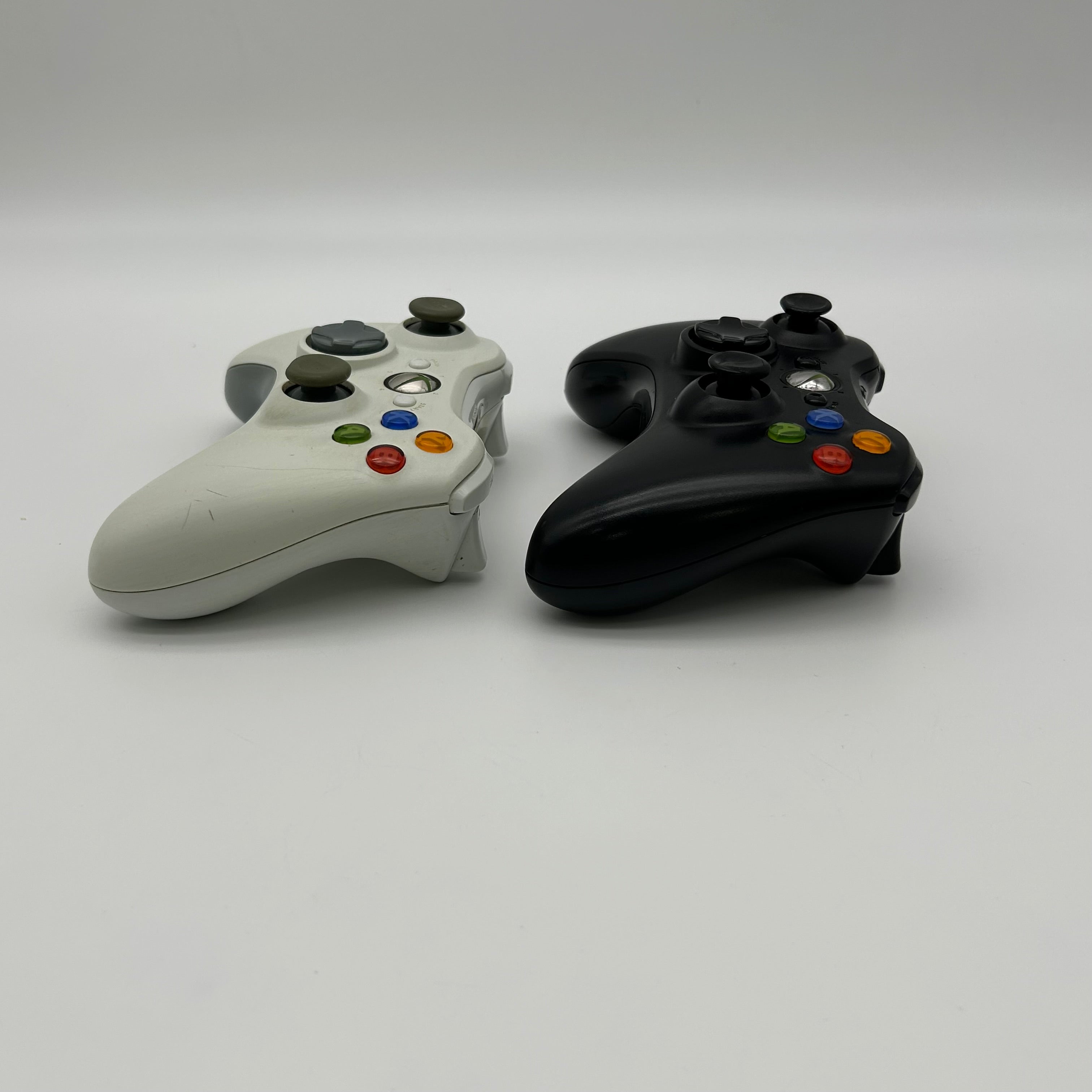 Xbox 360 Slim 250GB Gaming Set – 13 Games & 3 Controllers: 1 Functional & 2 Defective - Used
