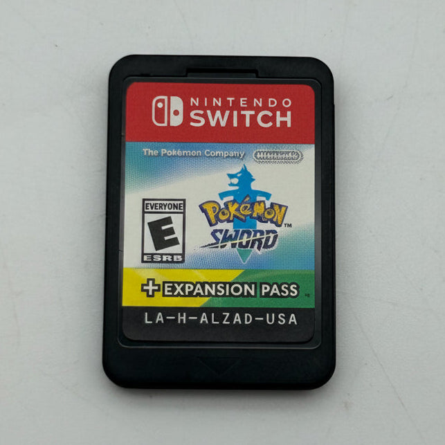 Pokemon Sword + Expansion Pass (Nintendo Switch) Authentic Cartridge ONLY USA