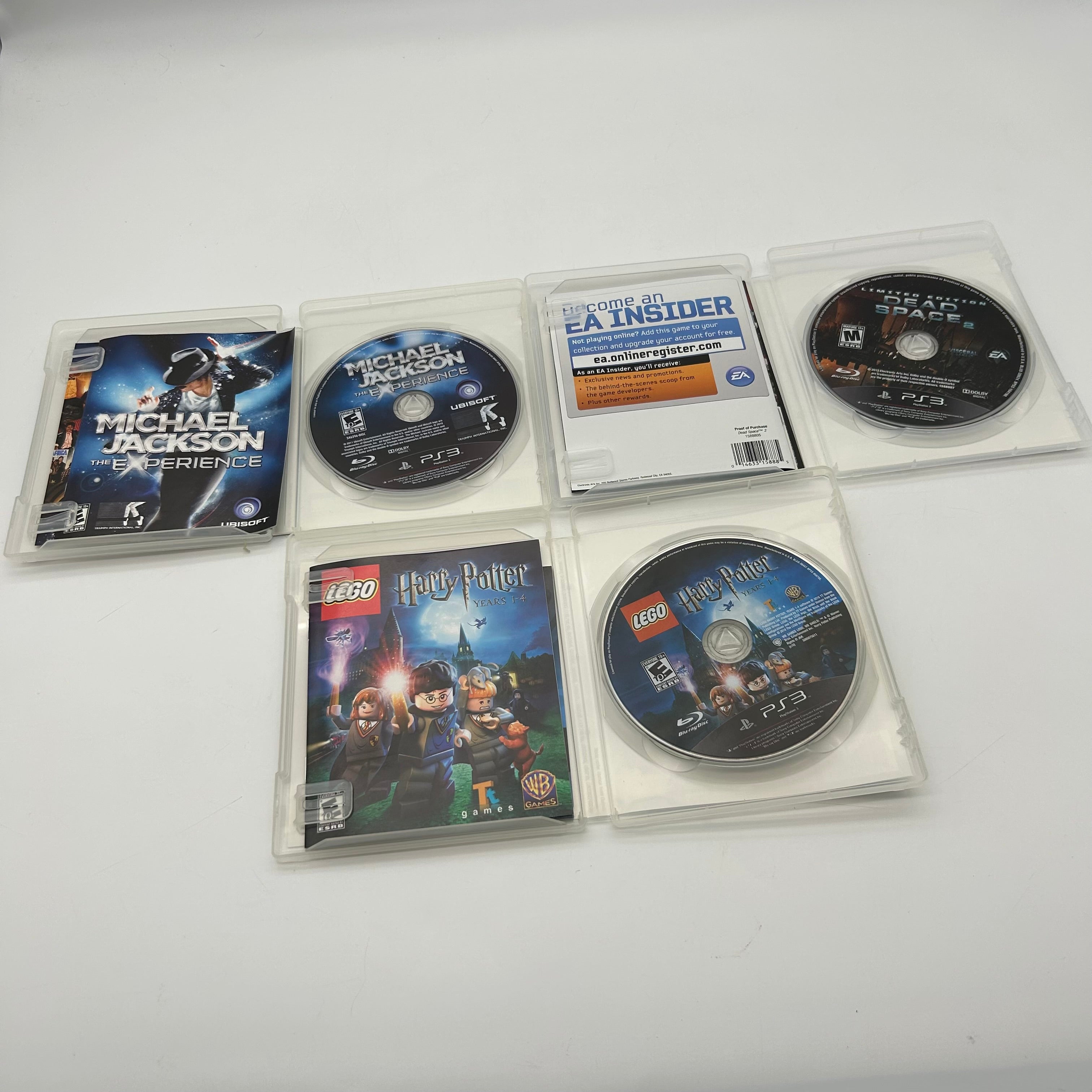 Sony PlayStation 3 Slim CECH-3001B 320GB w/ 1 Controller 3 Games and Cable Ver 4.76