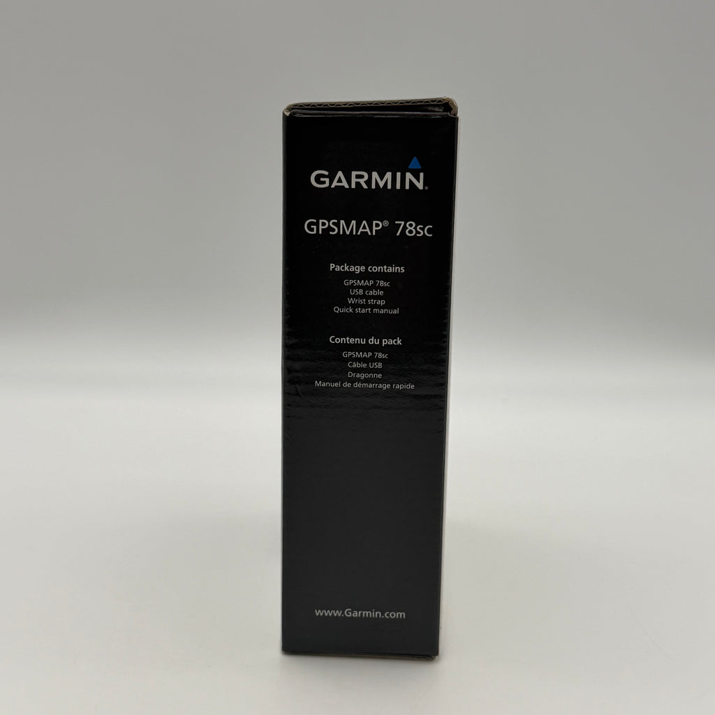 Garmin GPSMAP 78sc Gray Black Portable 2.6" LCD 3-Axis USB Marine GPS Navigator
