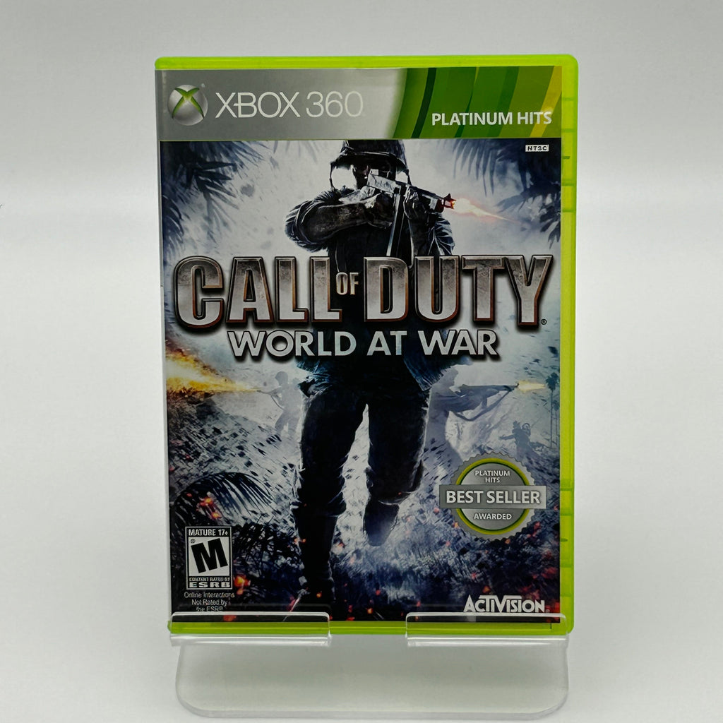 Call of Duty World at War Xbox 360 - Used With Box
