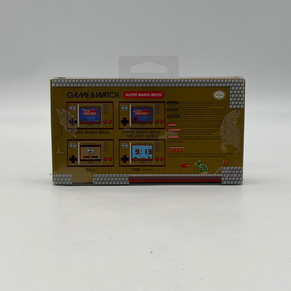 Nintendo Game & Watch Super Mario Bros Color Screen Handheld Console Tested