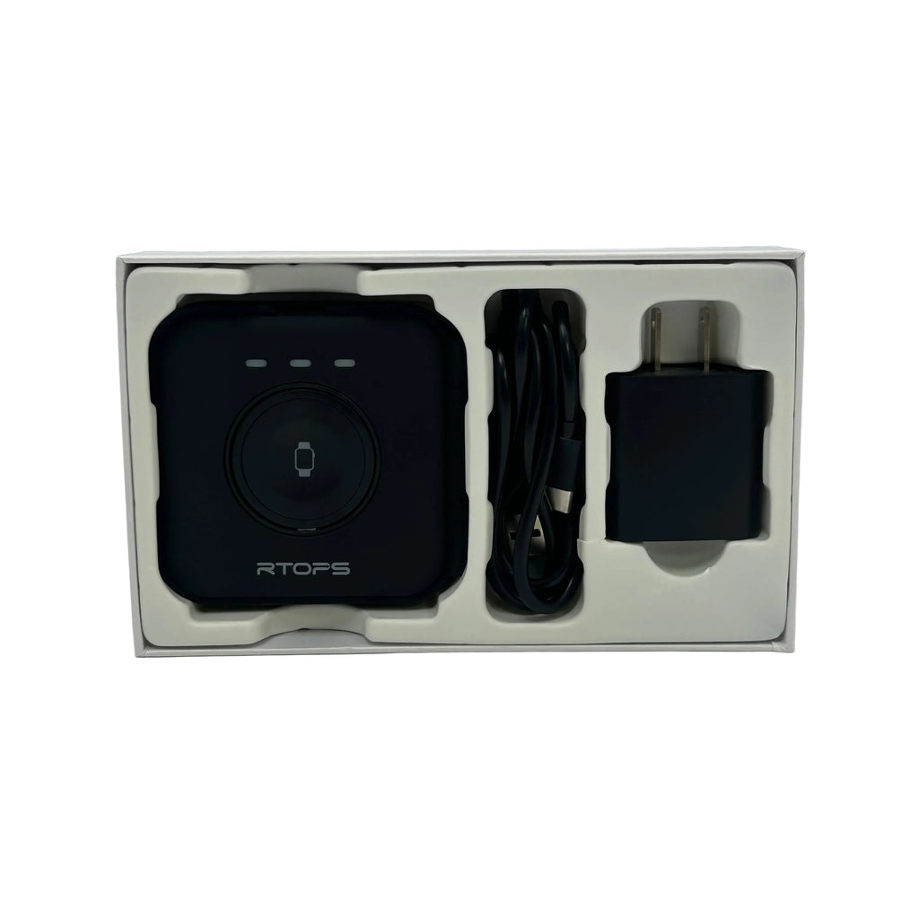 Wireless Charger 3 in 1,RTOPS Magnetic Travel Wireless Charging Station
